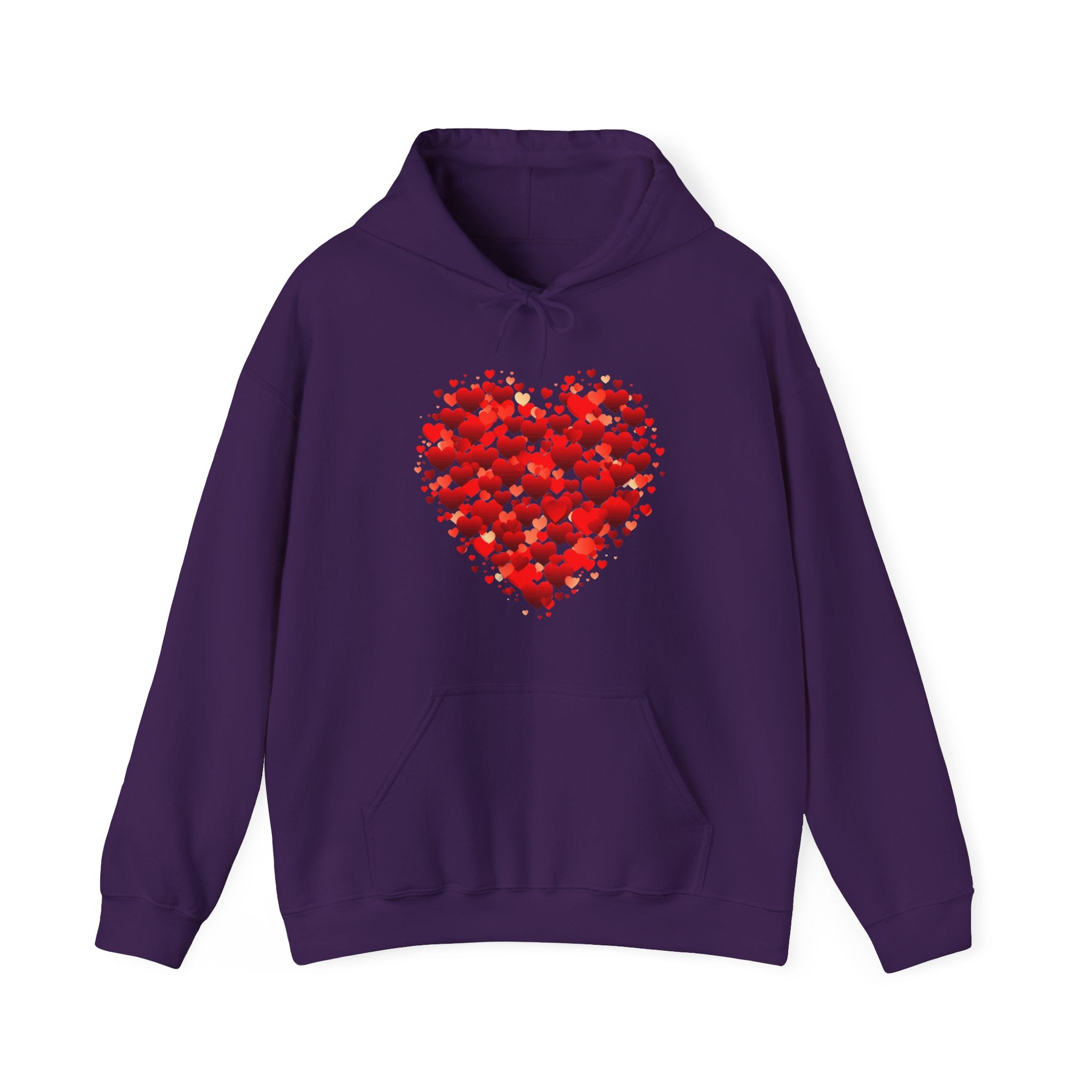 Valentines Day Red Double Heart Hoodie, Valentines Shirt, Valentines Double Heart Hoodie, Red Heart Shirt, Valentines Love Shirt, Love Sweater