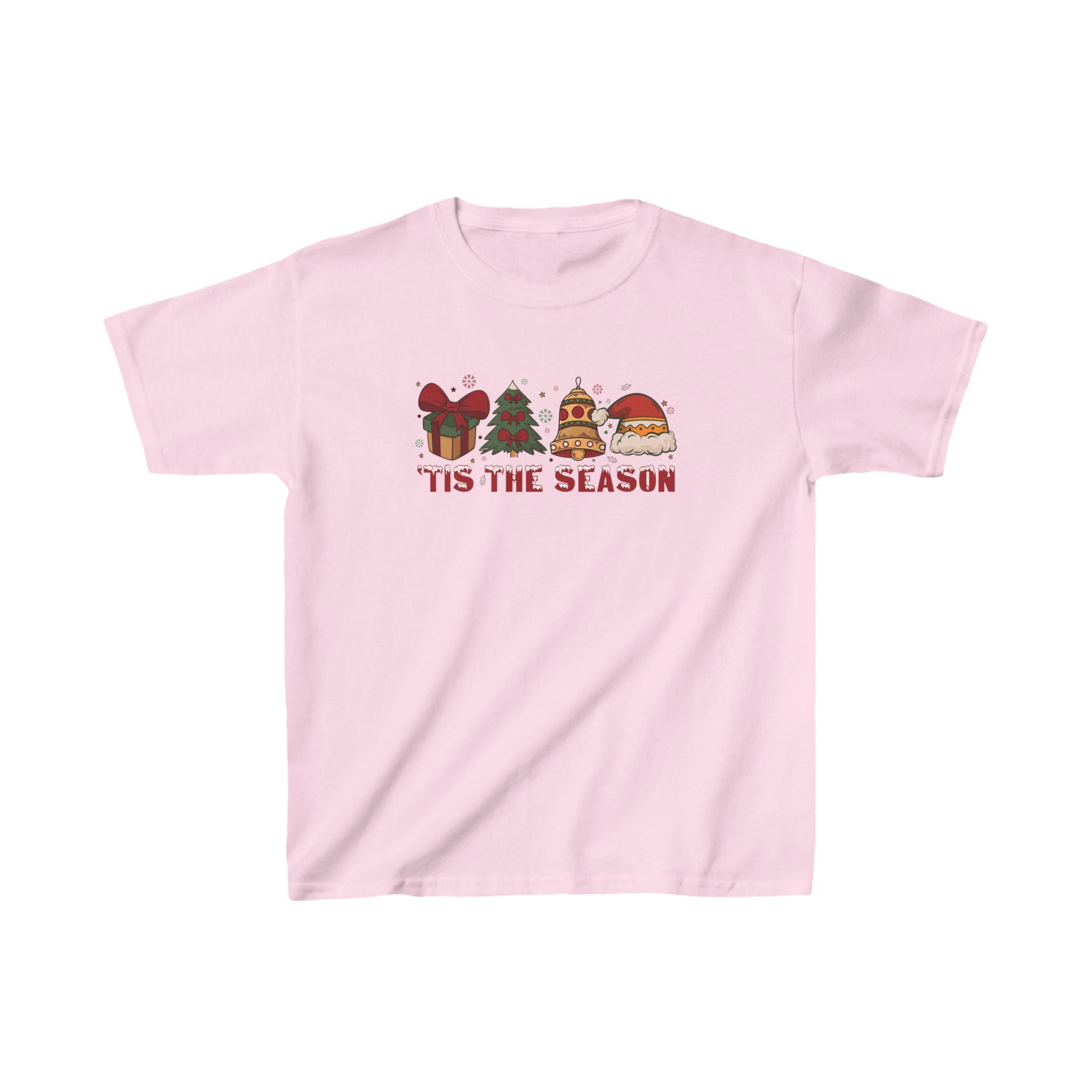 Tis The Season Kids Christmas Tee, Merry Christmas Shirt, Christmas Baby Shirt, Cute Winter Shirt, Kids Christmas Gift