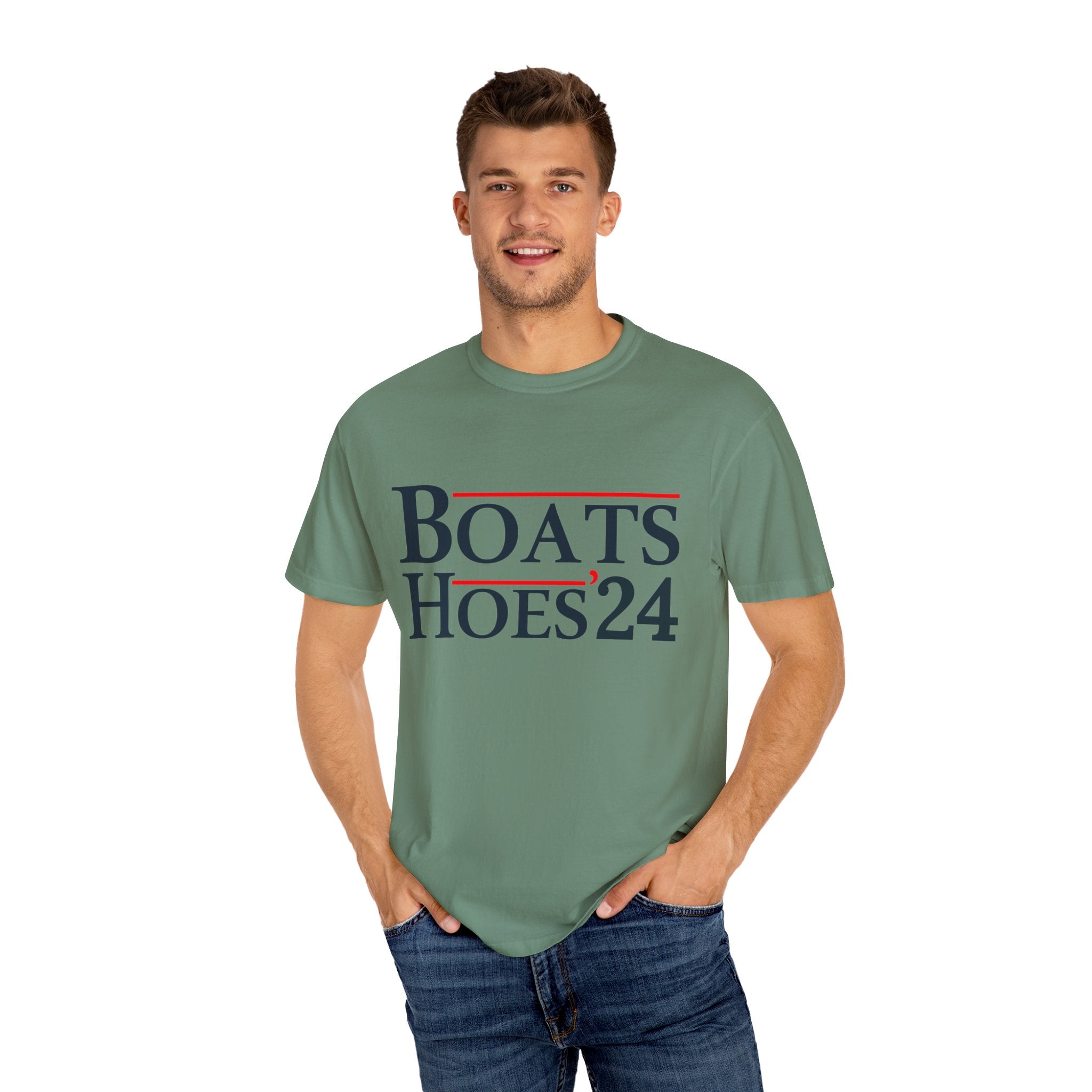 UNIDAZE Boats and Hoes 2024 T-Shirt, Funny Election Shirt, Trendy Election Day 24 Tee, Patriotic Shirt, Election Lover Gift Tee, Fun Stepbrother Tee Printify 4th of july gift boating shirt boats and hoes boats and hoes 2024 catalina wine mixer Cotton Crew neck cute birthday gift DTG fourth of july shirt fourth of july tee funny boating shirt Men's Clothing Oversized patriotic shirt patriotic sweatshirt step brothers shirt T-shirts TikTok Unisex Women's Clothing