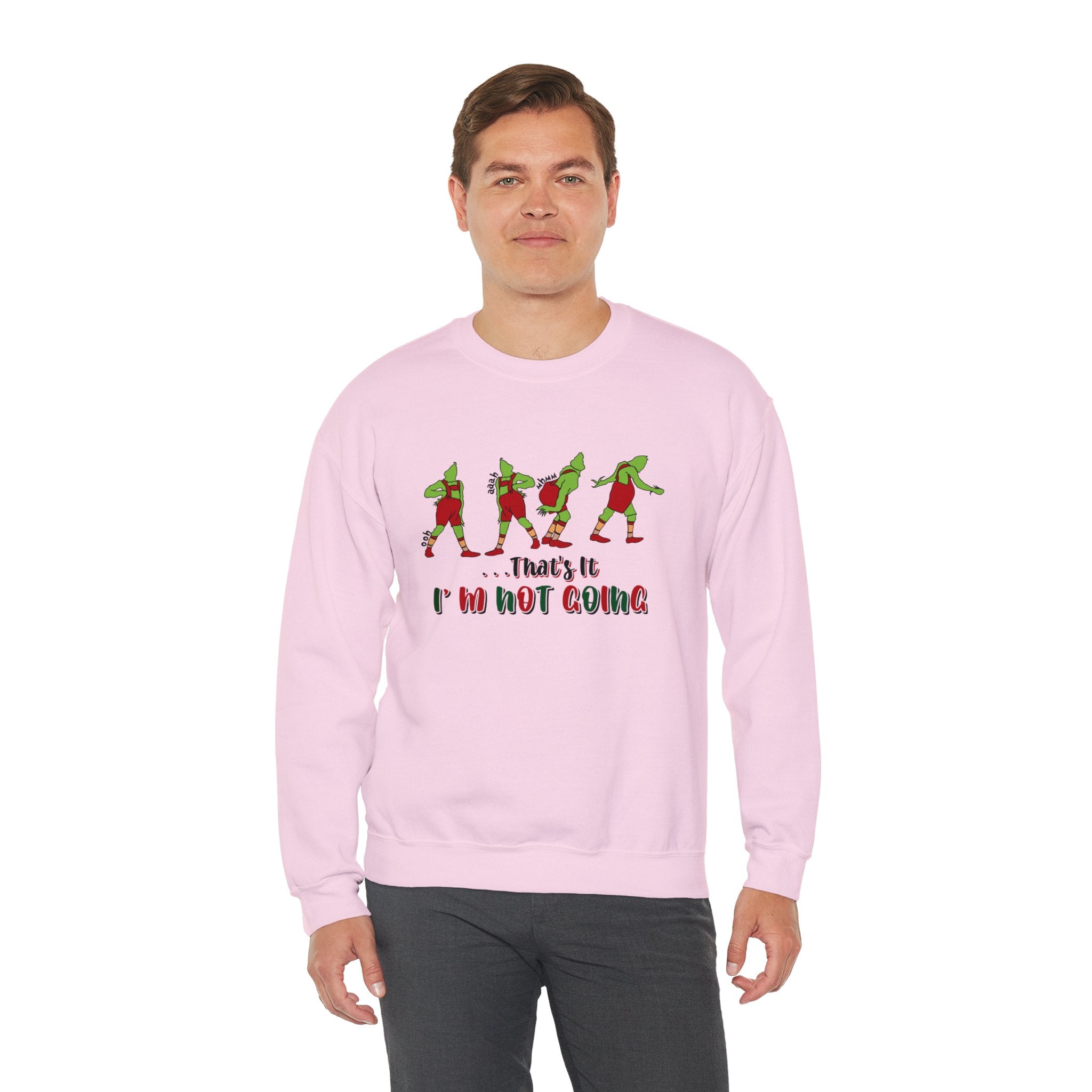 That's It I'm Not Going Sweatshirt, Funny Christmas Sweater, Cute Christmas Sweatshirts, Merry Christmas, Xmas Shirt, Christmas Gift For Her