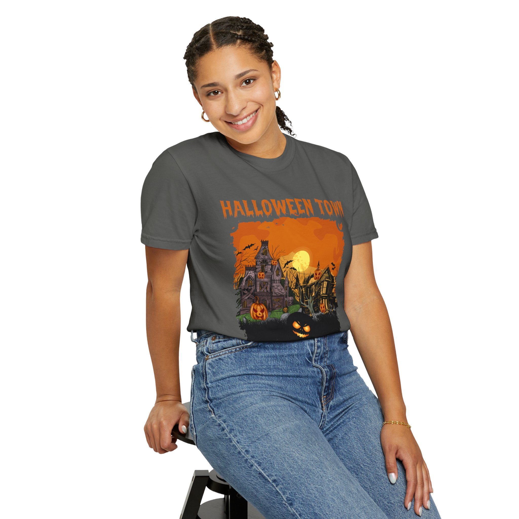 Halloweentown Shirt, Comfort Colors Halloween Tshirt, Retro Halloweentown T-Shirt, Halloweentown University Tees, Halloween Crewneck Gifts