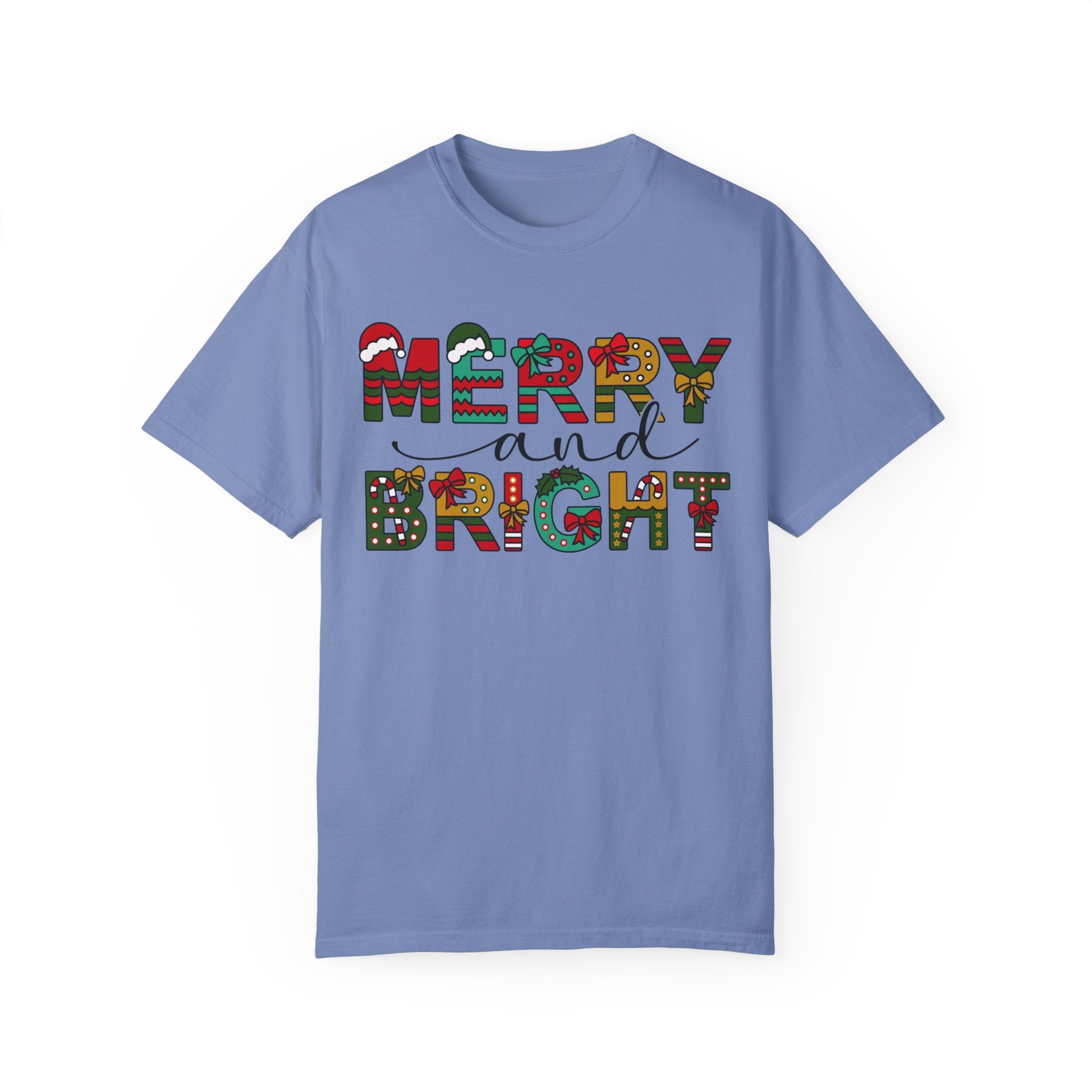 Merry and Bright Shirt, Christmas Tshirt, Family Christmas Shirt, Christmas Shirts for Women, Merry Christmas Shirt