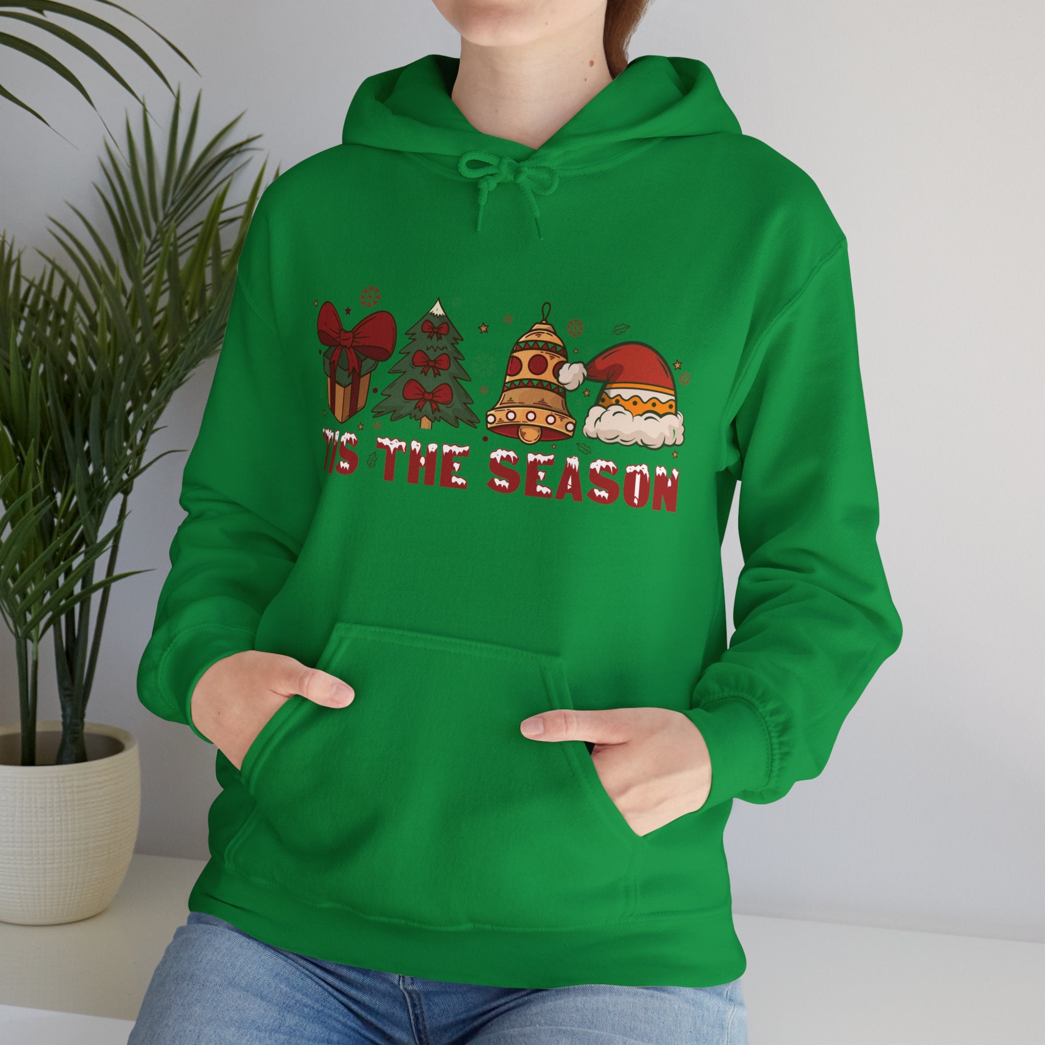 Tis The Season Hoodie, Christmas Tis The Season Hoodie, Merry Christmas Shirt, Christmas Hooded Sweatshirt, Cute Winter Hoodie