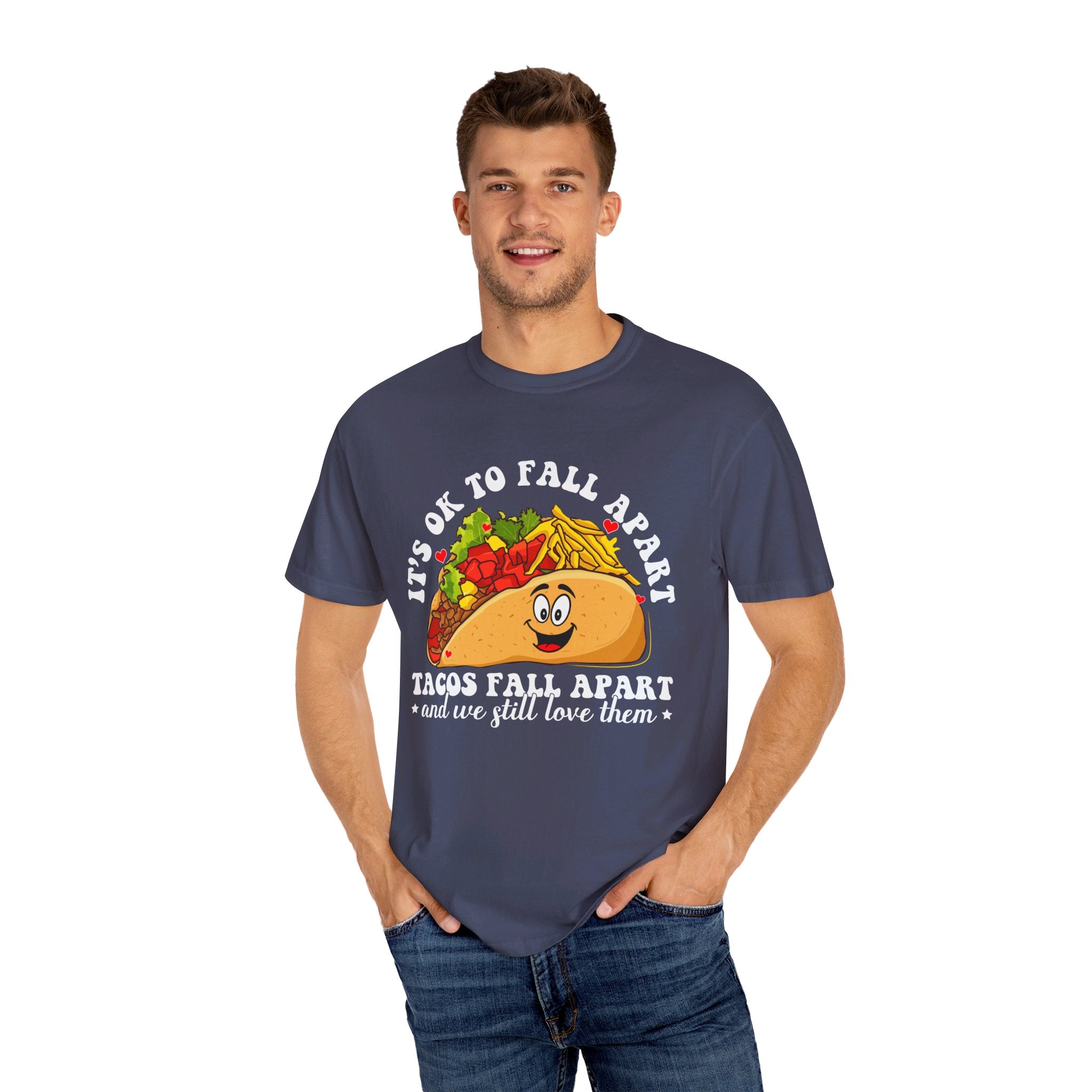 It's Ok To Fall Apart T-Shirt, Mental Health Awareness, Mental Health Shirt, Mental Health Tee, Tacos Fall Apart