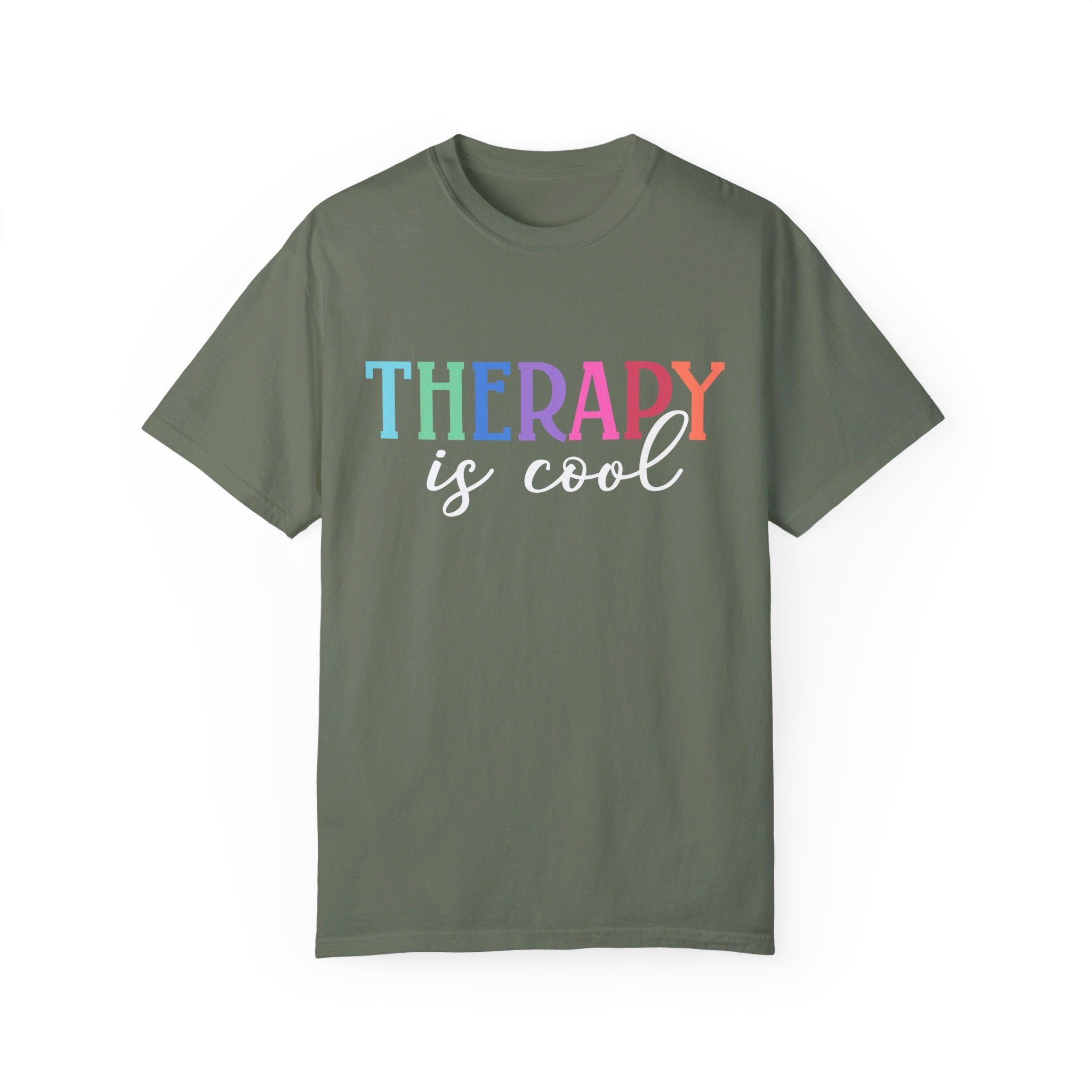 Therapy is Cool Shirt, Mental Health Matters, Gift for Therapist, Anxiety Shirt, School Psychologist Shirt