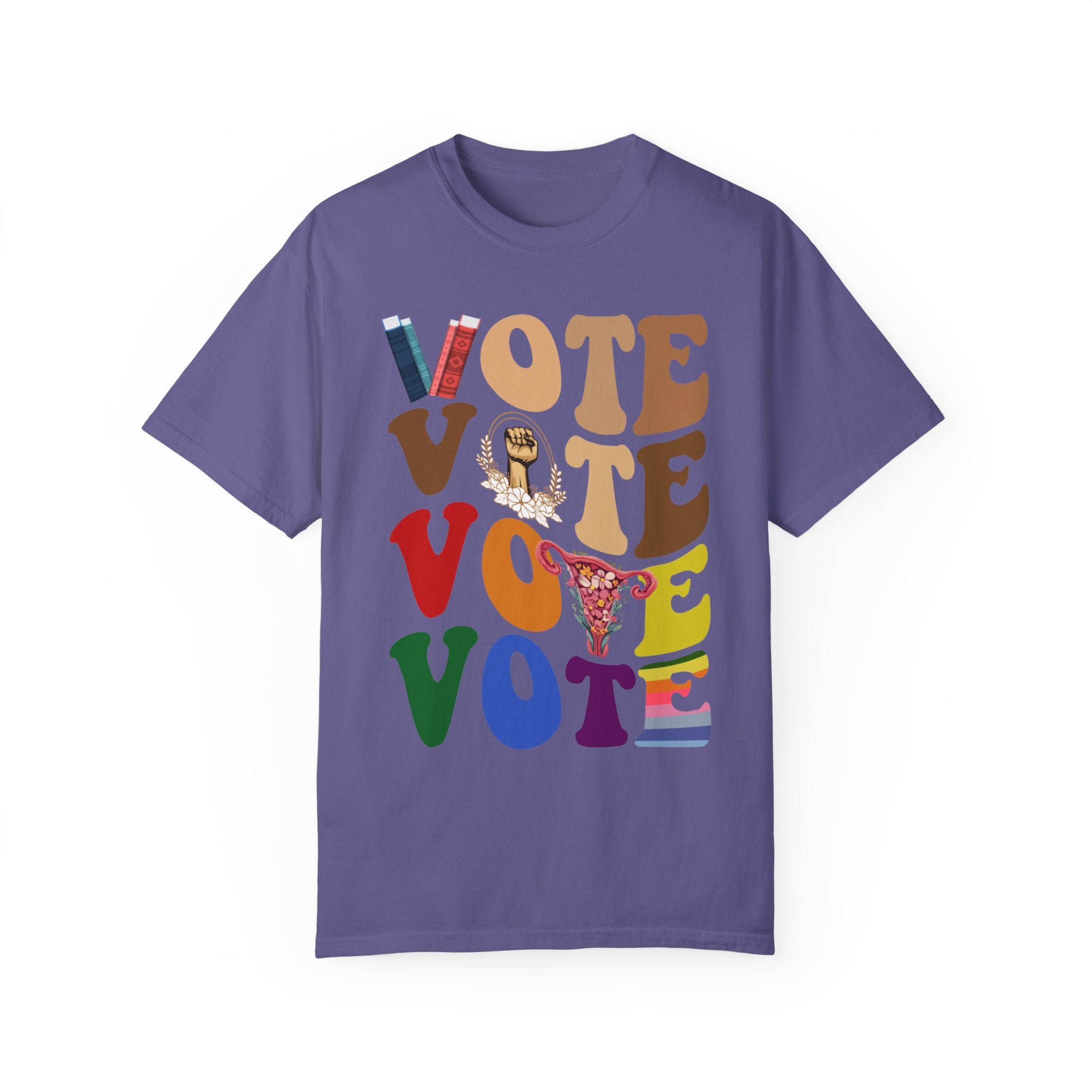 UNIDAZE Vote Shirt, Banned Books Shirt, Election 2024 Shirt, Political Activism Shirt, Reproductive Rights Tee, Pro Roe V Wade, LGBTQ Rights, Vote Gift Printify Banned Books Shirt BLM Shirt Cotton Crew neck DTG Election 2024 Shirt election tee equality shirt feminist gift shirt human rights shirt LGBTQ Rights Men's Clothing Oversized Political Activism Pro Roe V Wade Reproductive Rights T-shirts TikTok Unisex Vote Gift Vote Shirt Women's Clothing