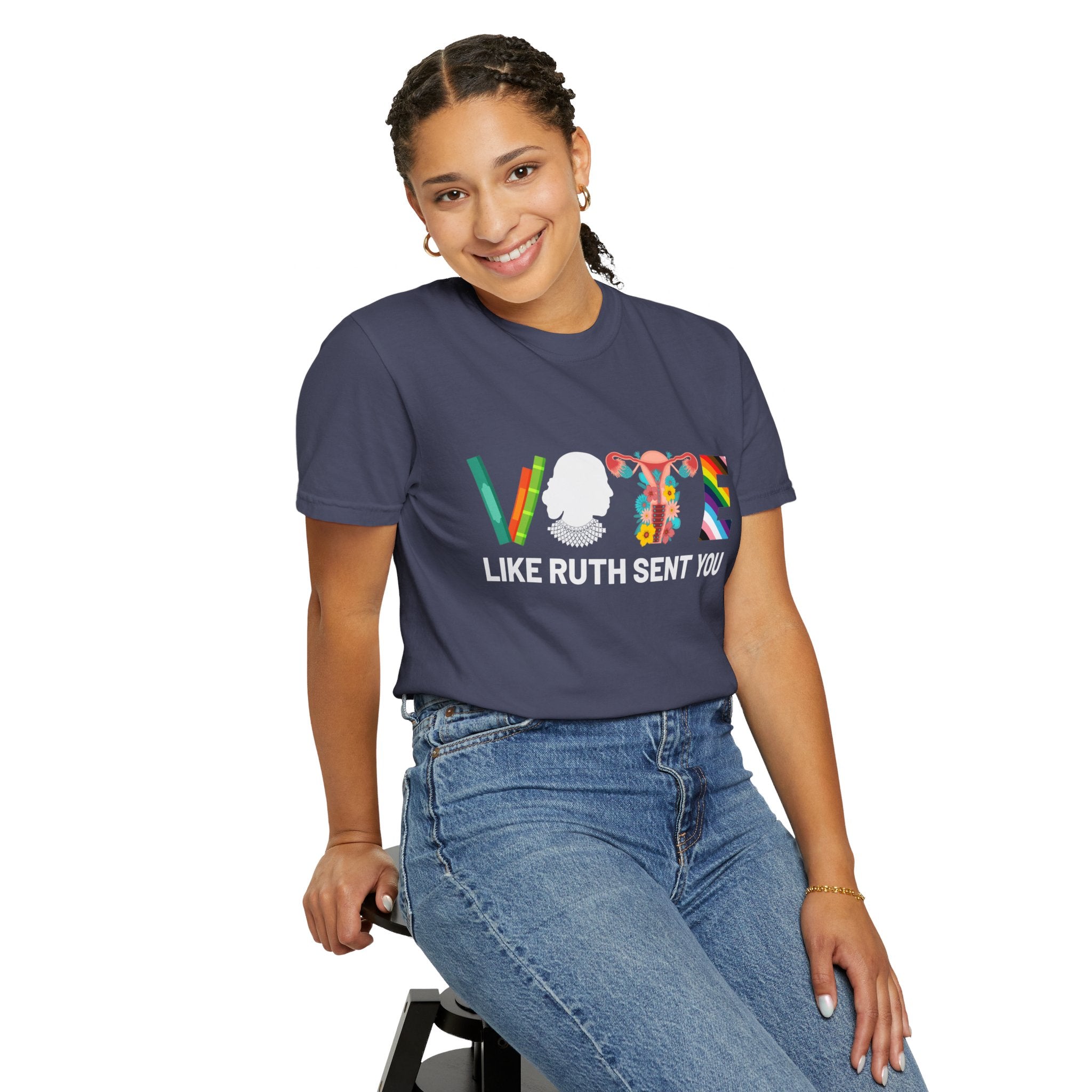 Like Ruth Sent You Shirt, Vote Shirt, Election 2024 Shirt, Funny Election 2024 Shirt, Empowering Political Shirt, Cute 2024 Election Shirt