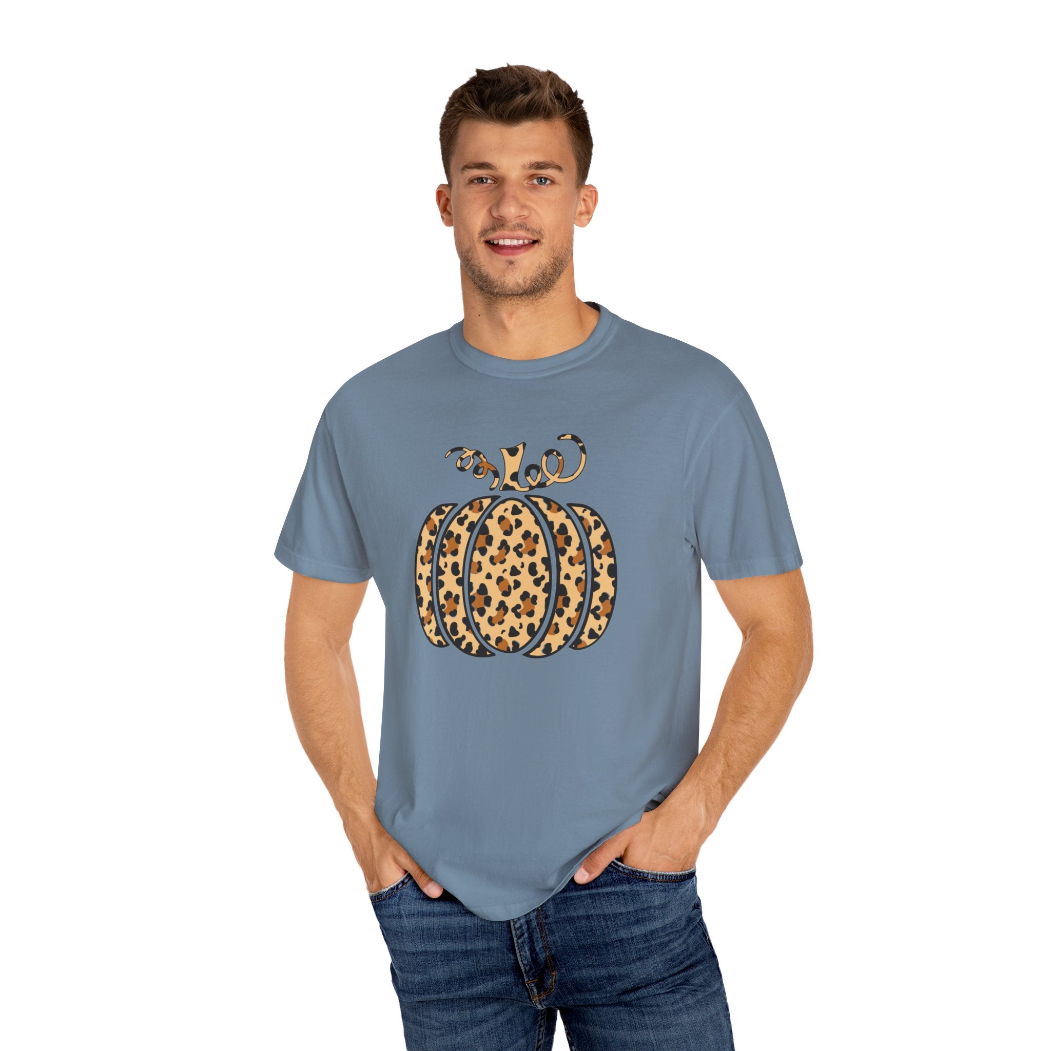 Leopard Pumpkin T-Shirt, Cheetah Pumpkin Shirt, Thanksgiving Shirt, Thankful Shirt, Fall Shirt, Hello Pumpkin