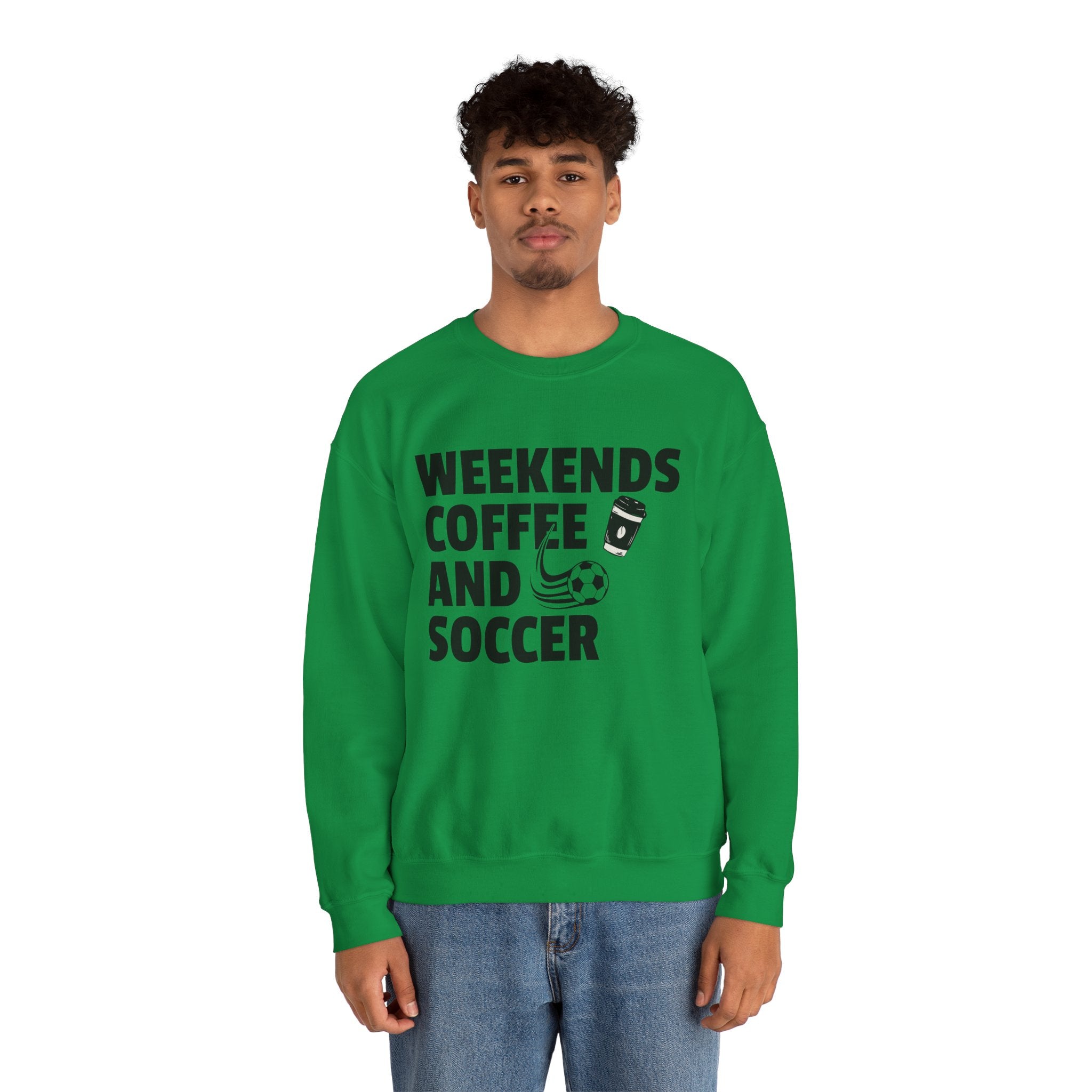 Weekends Coffee Soccer Sweatshirt, Soccer Sweatshirt, Soccer Mom Sweater, Game Day Sweatshirt, Soccer Gift, Soccer Shirt