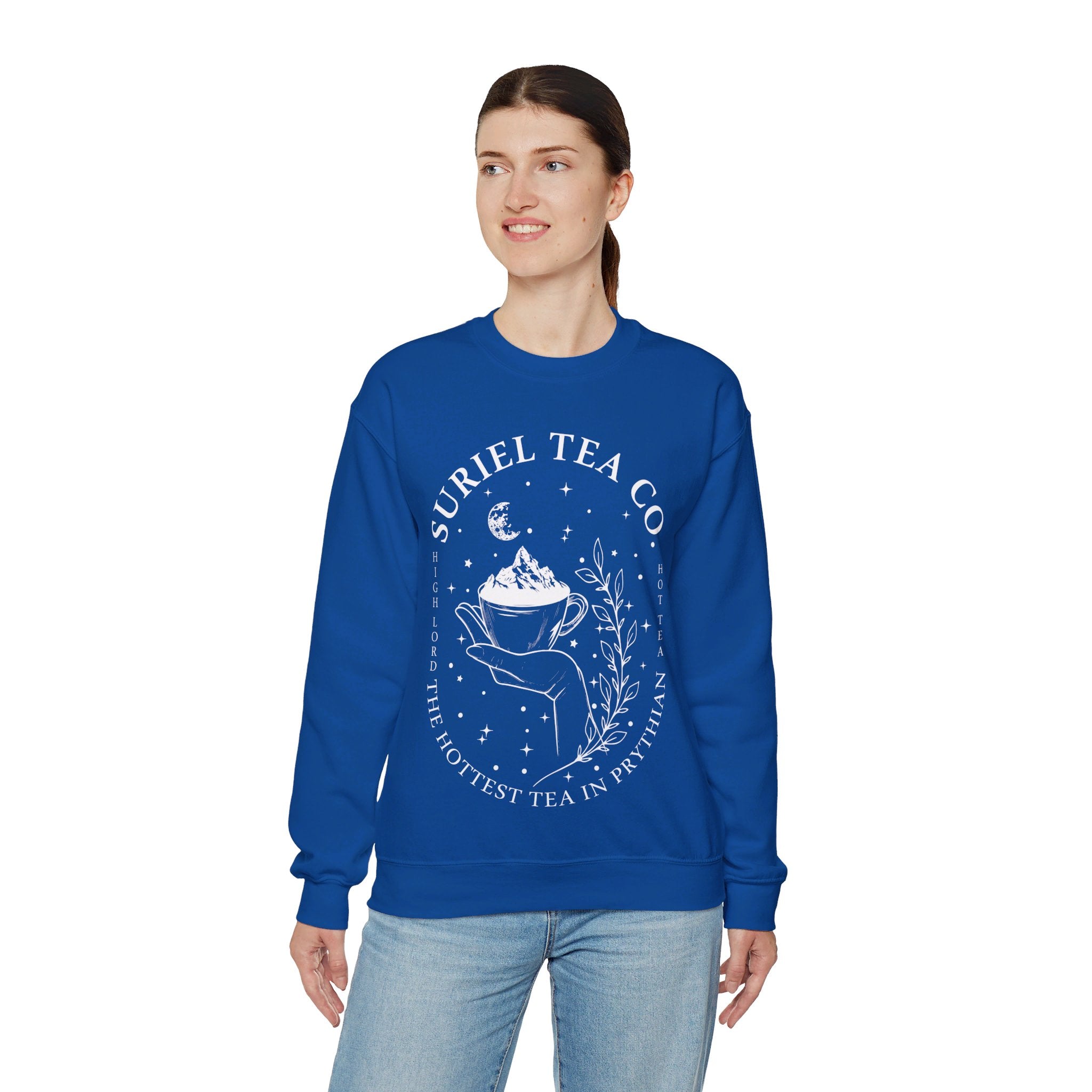 Suriel Tea Co Sweatshirt, Book Lover Shirt, Acotar Sweatshirt, A Court Of Thorns And Roses Tee, Sarah J Maas Shirt, Reading Tee, Reader Gifts