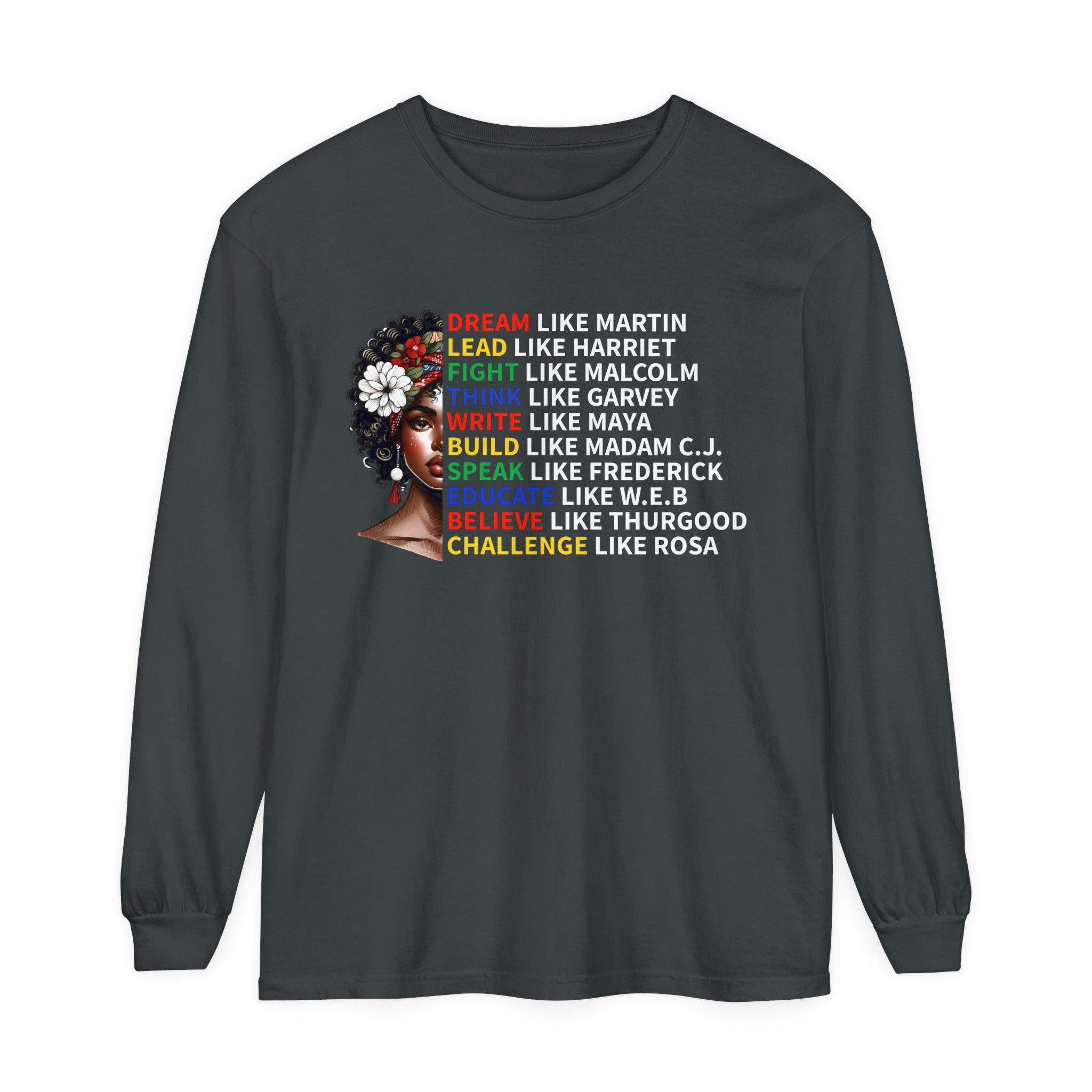 Dream Like Martin Long sleeve, Black History Month Long Sleeve, Black Lives Matter, African American Shirt, Equality Tee, BLM Shirt Gift