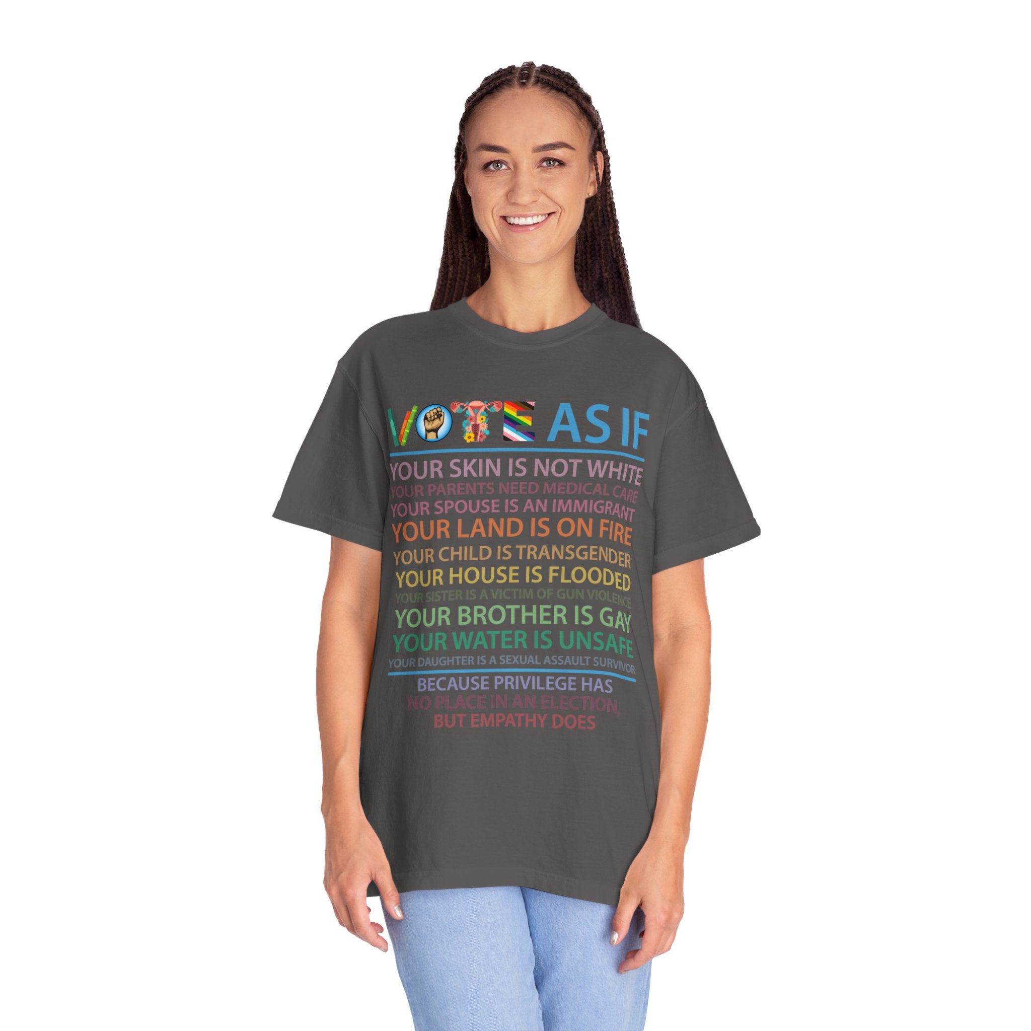 Vote As If Shirt, Custom Register Tee, Election Shirt, Voter T-Shirt, Voting Tee, Vote Gift, Equality Shirt, Pro Choice Shirt, Roe v Wade Shirt