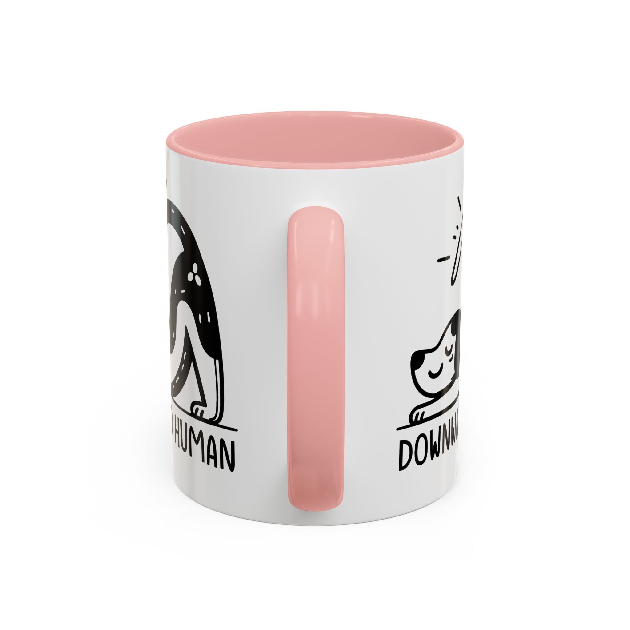 Downward Human Yoga Dog Coffee Mug, Dog Yoga Mug, Dog Owner Gifts, Funny Meditation Gifts, Yogi Pet Owner Gift, Yoga Coffee Mug