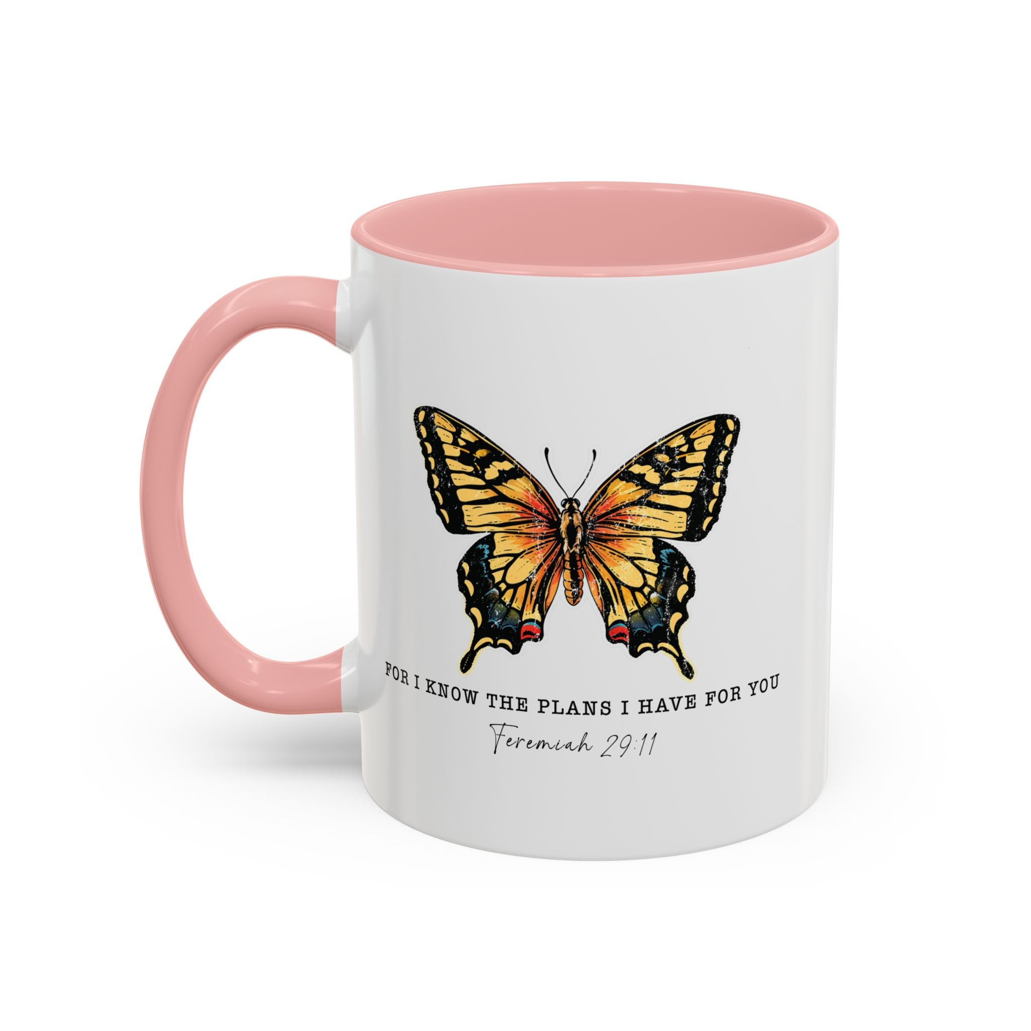 Religious Coffee Mug, Jesus Mug, For I Know The Plans I Have For You, Christian Cup, Faith Mug, Bible Verse