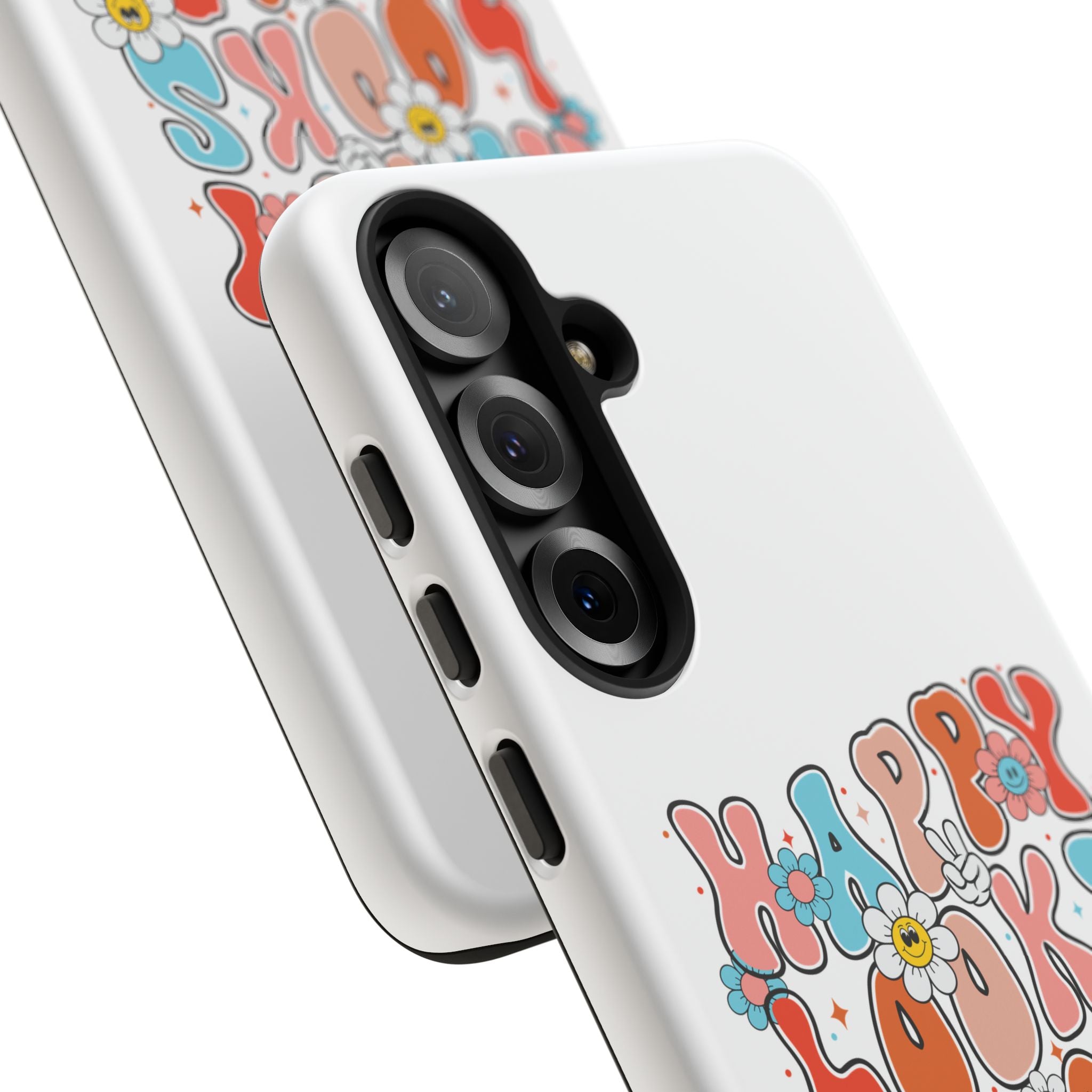 Happy Looks Good on You Phone Case, Mental Health Phone Case, Inspirational Phone Case, Therapist Gift, Depression Phone Case, iPhone, Google Pixel & Samsung Galaxy