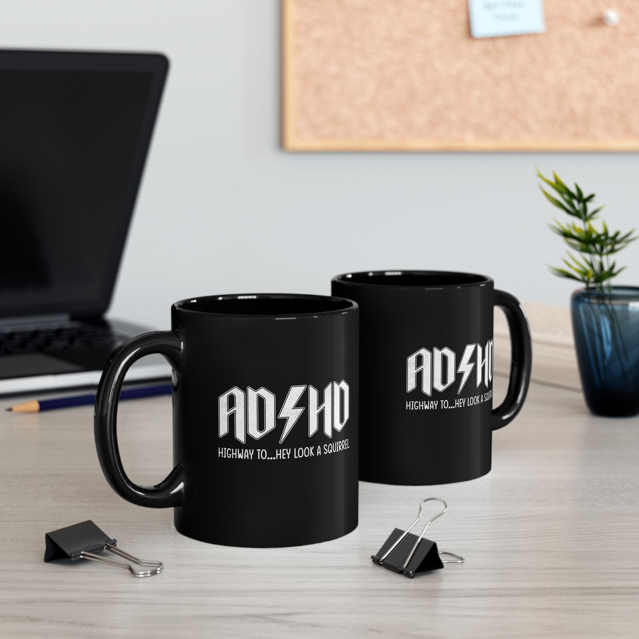 ADHD Highway to Hey Look a Squirrel Mug, ADHD Coffee Mug, Neurodiversity Mug, ADHD Highway to, ADHD Squirrel Mug, Inclusion Mug