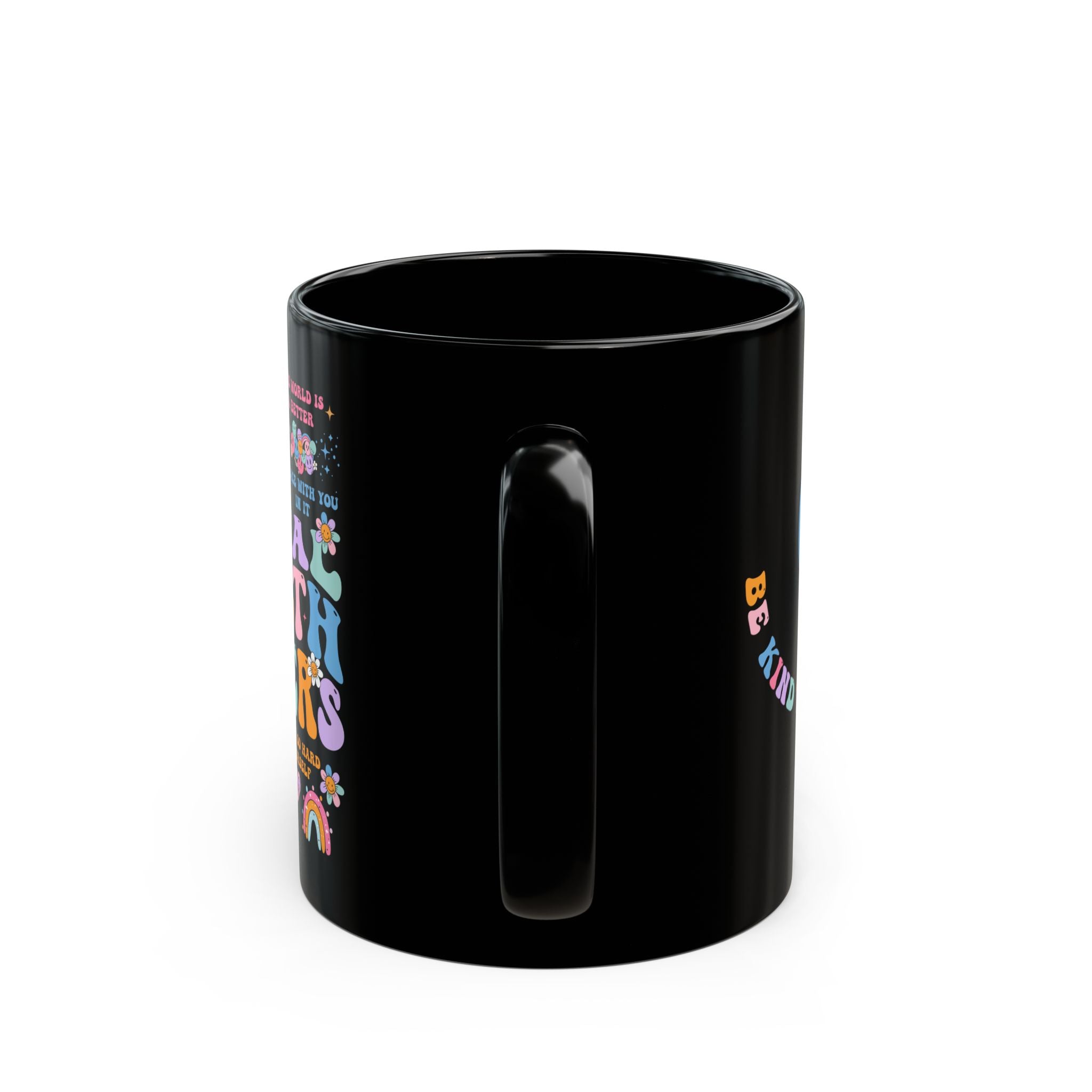 Mental Health Matters Mug, Mental Health Coffee Mug, Mental Health Awareness Mug, Front and Back Printed Mug, Aesthetic Coffee Cup