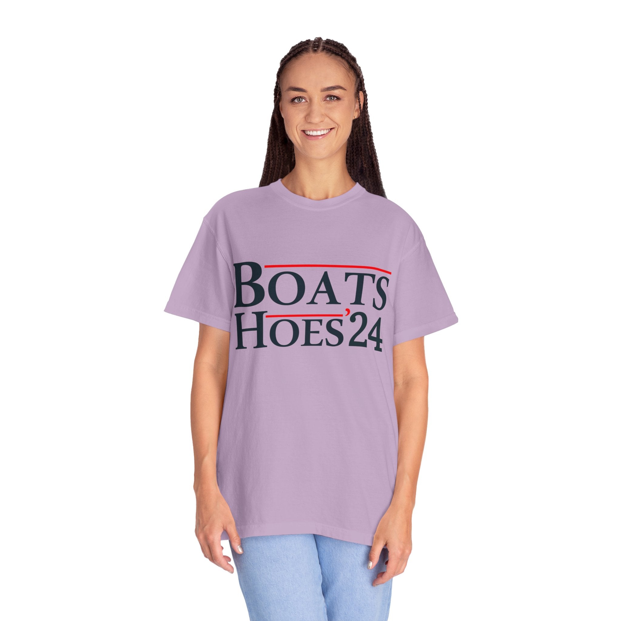 UNIDAZE Boats and Hoes 2024 T-Shirt, Funny Election Shirt, Trendy Election Day 24 Tee, Patriotic Shirt, Election Lover Gift Tee, Fun Stepbrother Tee Printify 4th of july gift boating shirt boats and hoes boats and hoes 2024 catalina wine mixer Cotton Crew neck cute birthday gift DTG fourth of july shirt fourth of july tee funny boating shirt Men's Clothing Oversized patriotic shirt patriotic sweatshirt step brothers shirt T-shirts TikTok Unisex Women's Clothing