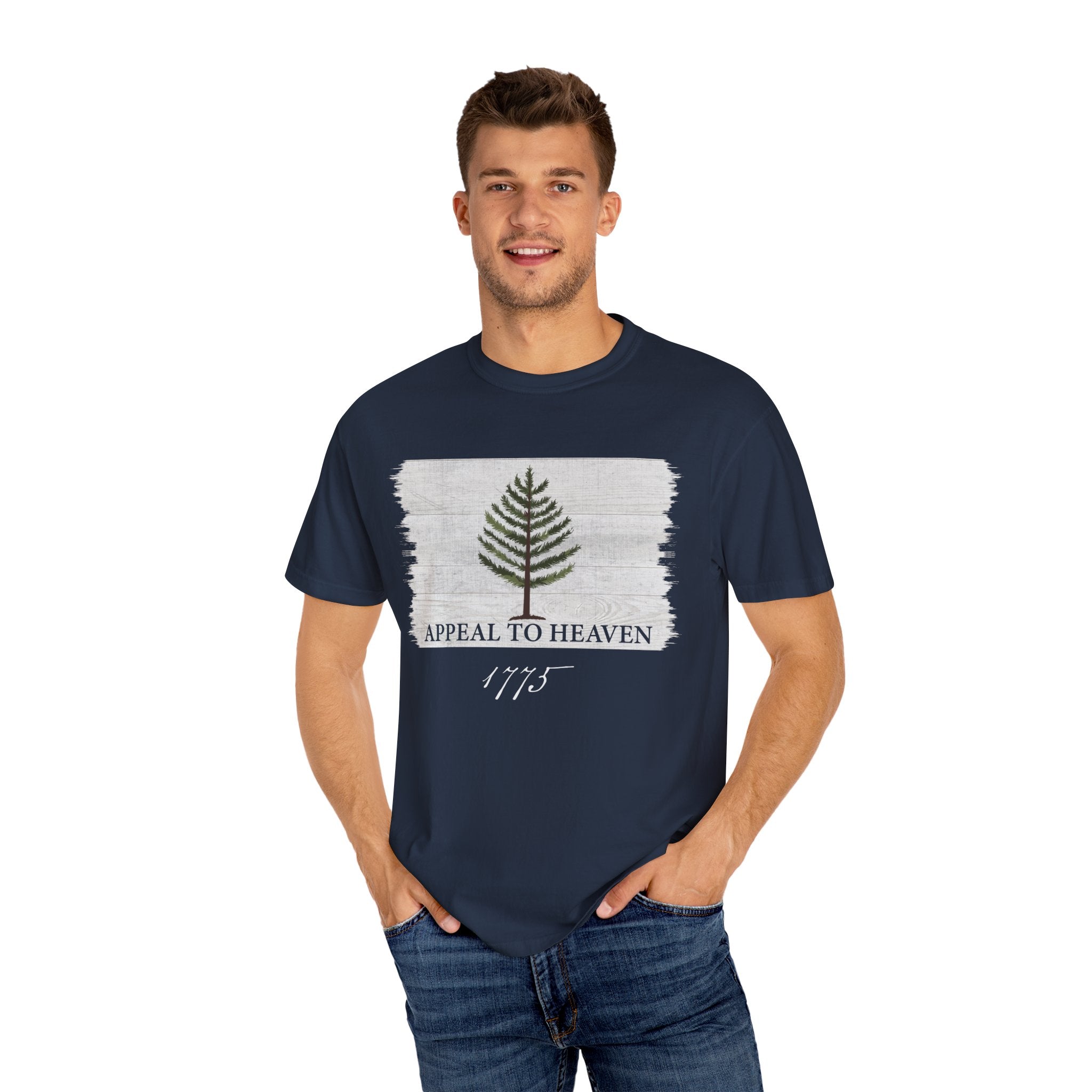 Appeal to Heaven Flag T-Shirt, American Patriotic Shirt, Appeal to Heaven Flag, Pine Tree, Philip Marc, Sons of Liberty, Pine Tree Flag