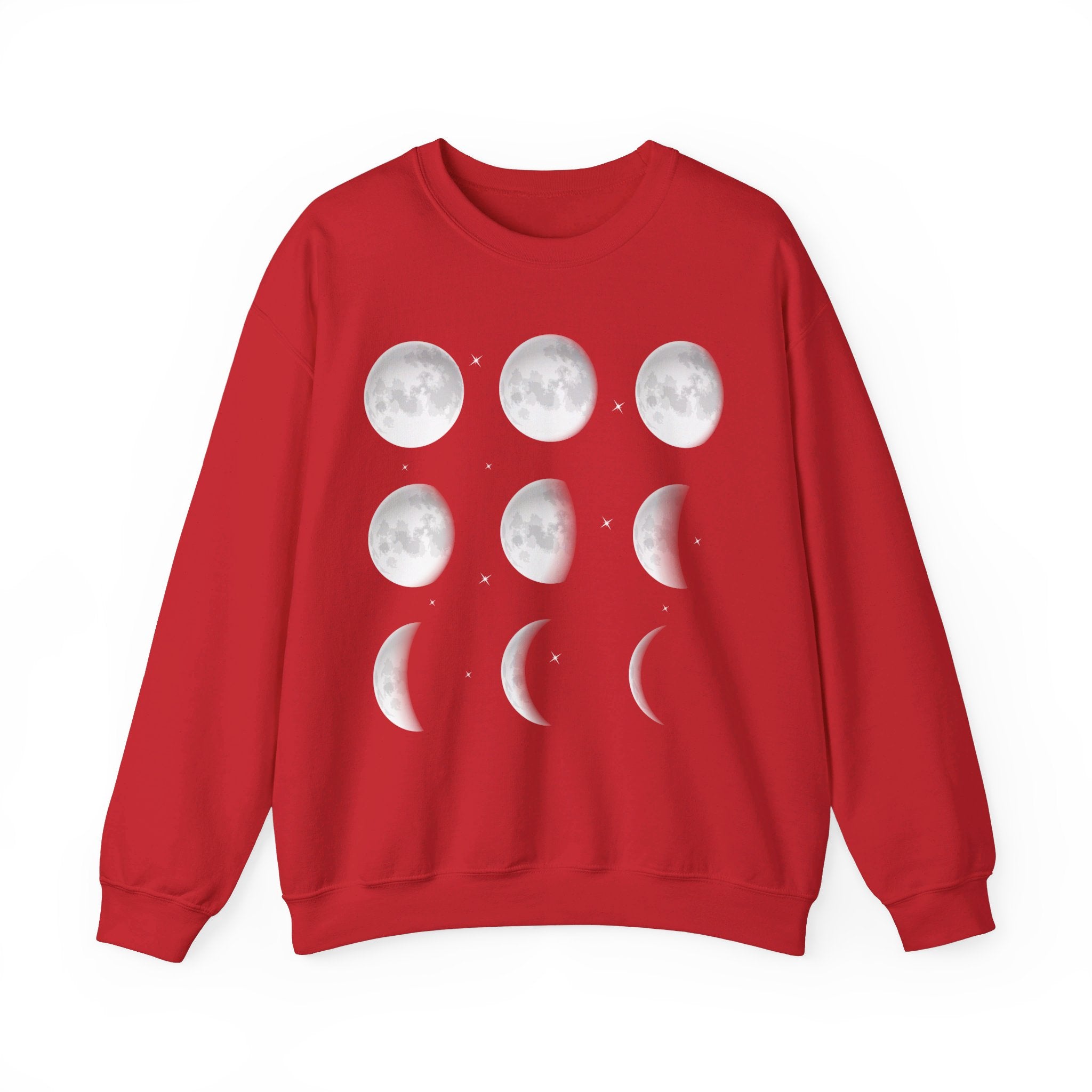 Moon Phase Sweatshirt, Celestial Shirt, Astrology Shirt, Spiritual Shirt, Aesthetic Shirt, Moon Sweatshirt, Mystical Shirt, Astronomy Shirt, Retro Tee