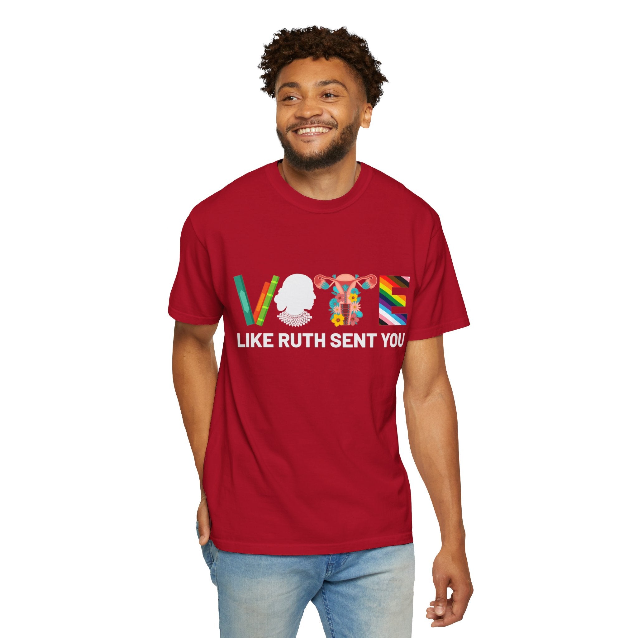 Like Ruth Sent You Shirt, Vote Shirt, Election 2024 Shirt, Funny Election 2024 Shirt, Empowering Political Shirt, Cute 2024 Election Shirt
