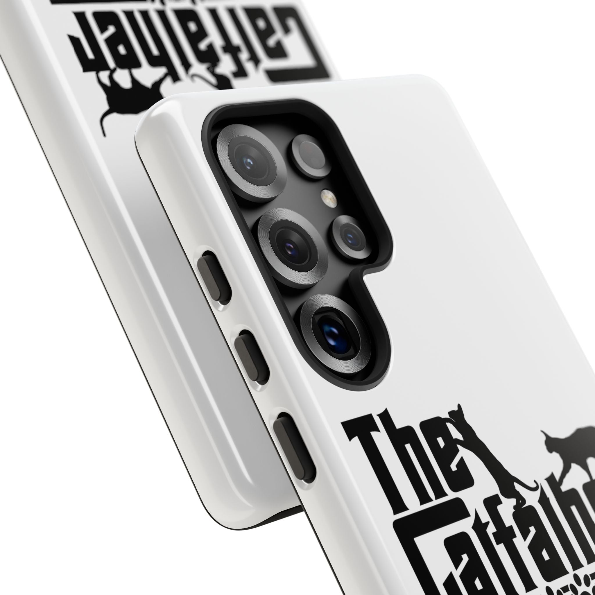 The Catfather Tough Phone Case for Iphone, Google Pixel & Samsung Galaxy