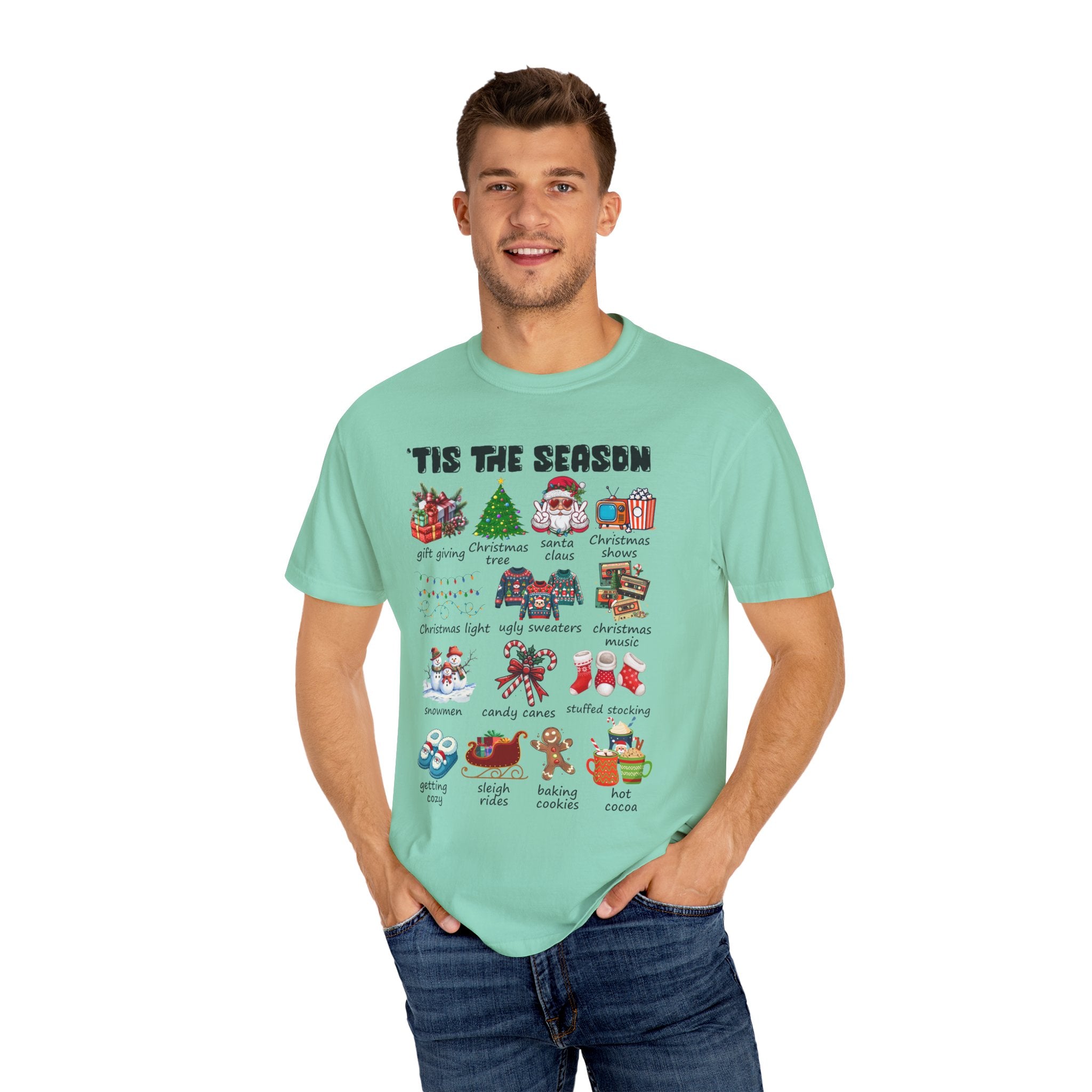 Tis The Season Shirt, Christmas Tis The Season Shirt, Merry Christmas Shirt, Womens Christmas Shirt, Cute Winter Shirt