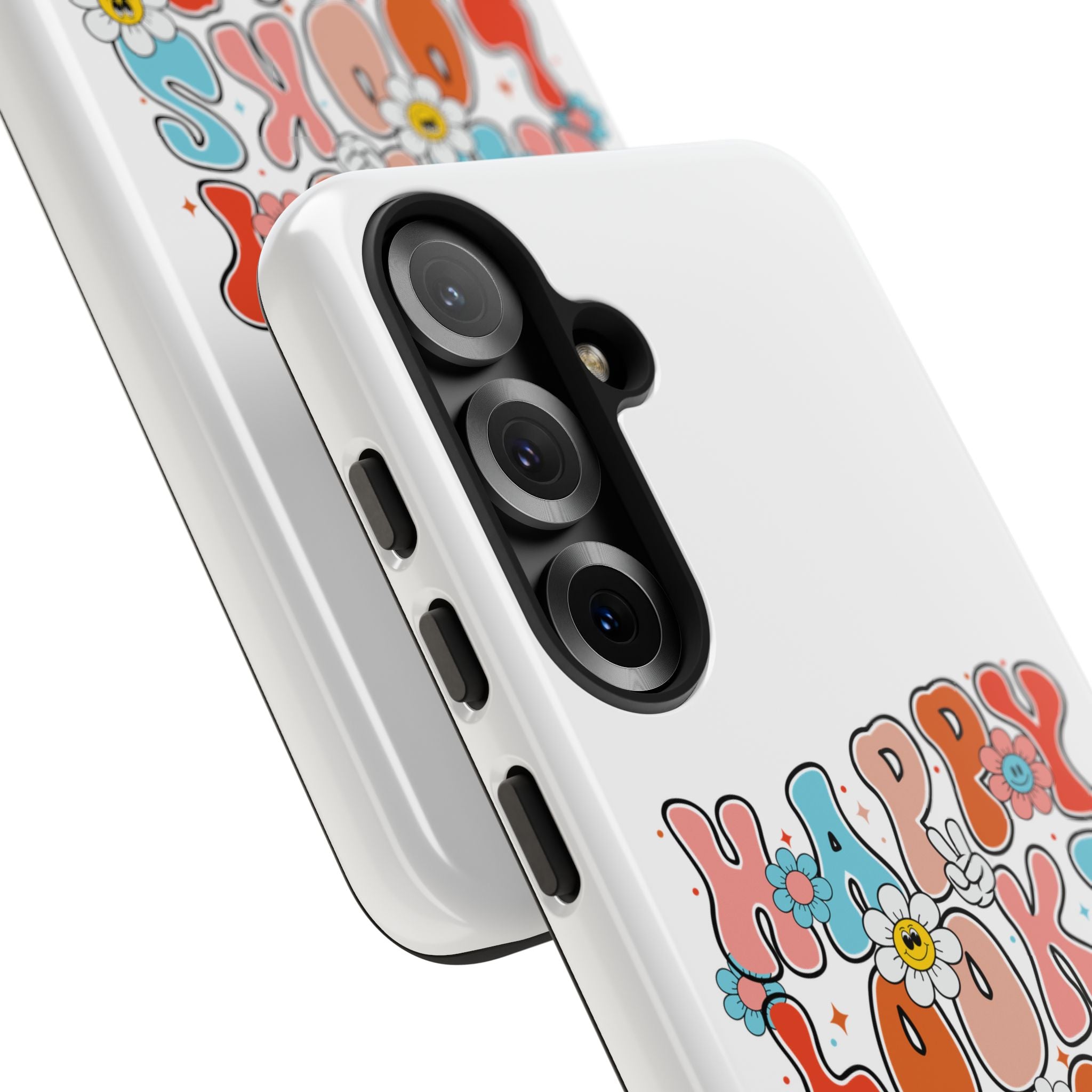 Happy Looks Good on You Phone Case, Mental Health Phone Case, Inspirational Phone Case, Therapist Gift, Depression Phone Case, iPhone, Google Pixel & Samsung Galaxy