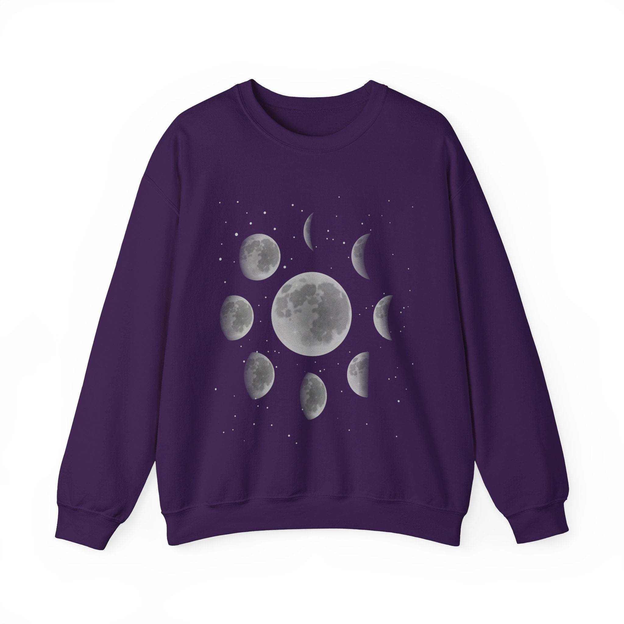 Moon Phase Lunar Sweatshirt, Celestial Shirt, Astrology Tee, Spiritual Sweatshirt, Aesthetic Shirt, Moon Shirt, Mystical Shirt, Astronomy Shirt