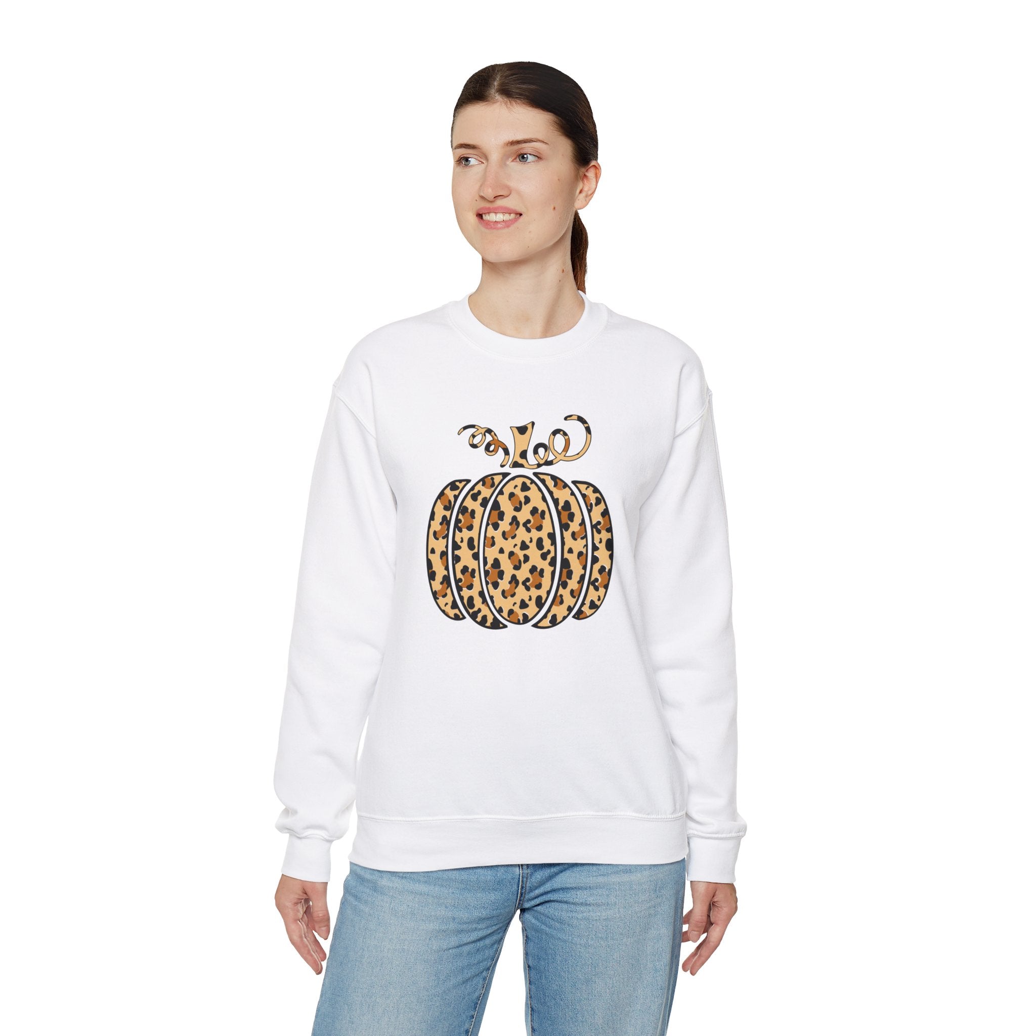 Leopard Pumpkin Sweatshirt, Cheetah Pumpkin Shirt, Thanksgiving Shirt, Thankful Shirt, Fall Shirt, Hello Pumpkin