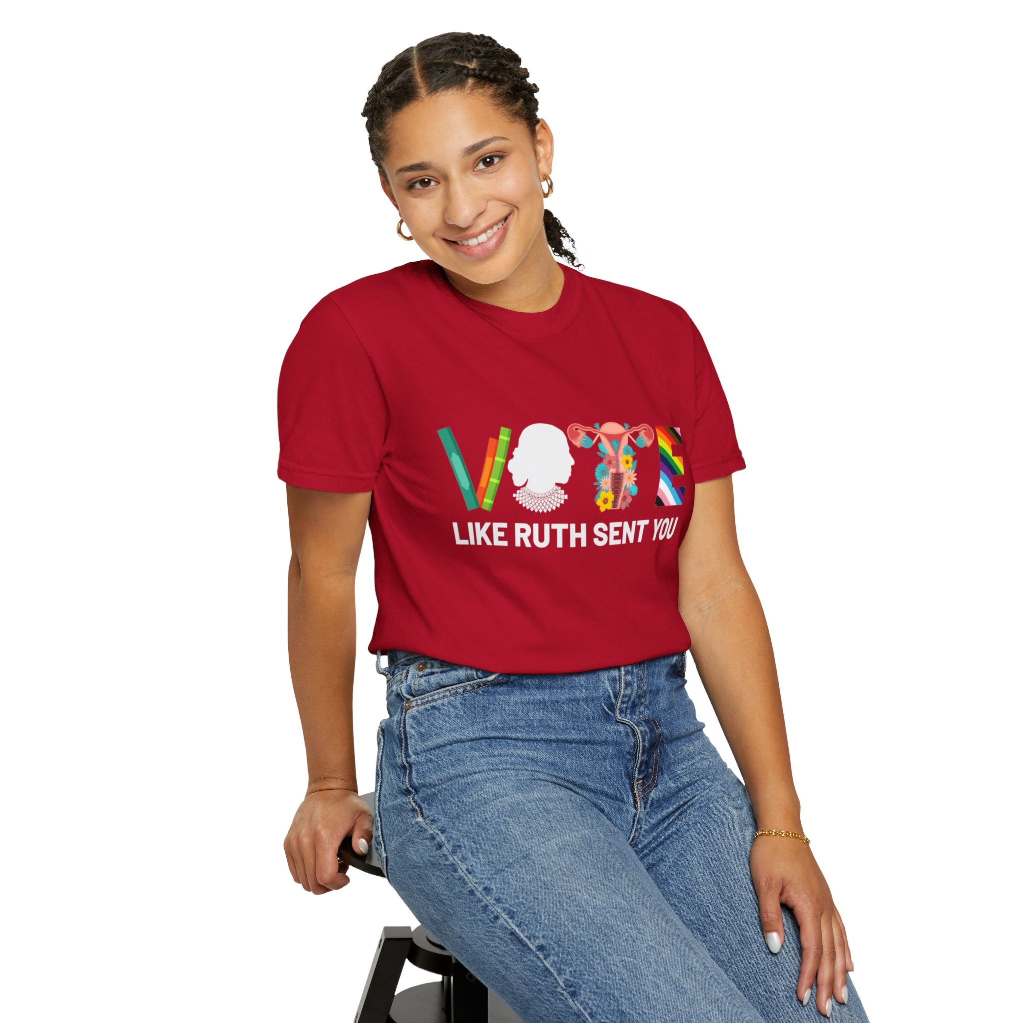 Like Ruth Sent You Shirt, Vote Shirt, Election 2024 Shirt, Funny Election 2024 Shirt, Empowering Political Shirt, Cute 2024 Election Shirt