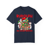 Vintage Rudolph Shirt Gift For New Year, Kids Christmas Shirt, Christmas Reindeer Tshirt, Christmas Cartoon Sweater, Retro Xmas Sweatshirt