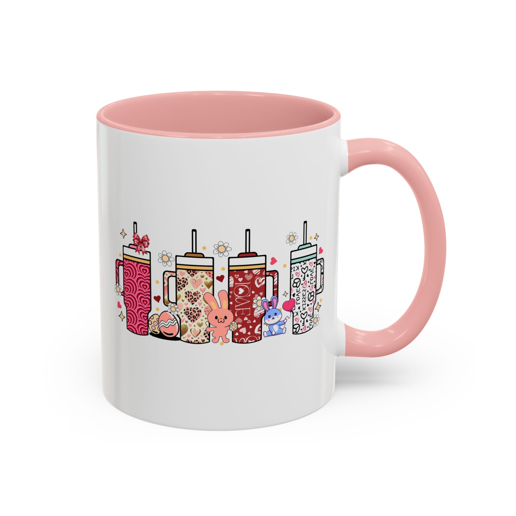 Retro Obsessive Cup Disorder Valentine's Day Coffee Mug, Valentines Candy Heart Mug, Retro Valentines Coffee Cup, Valentines Day Gift