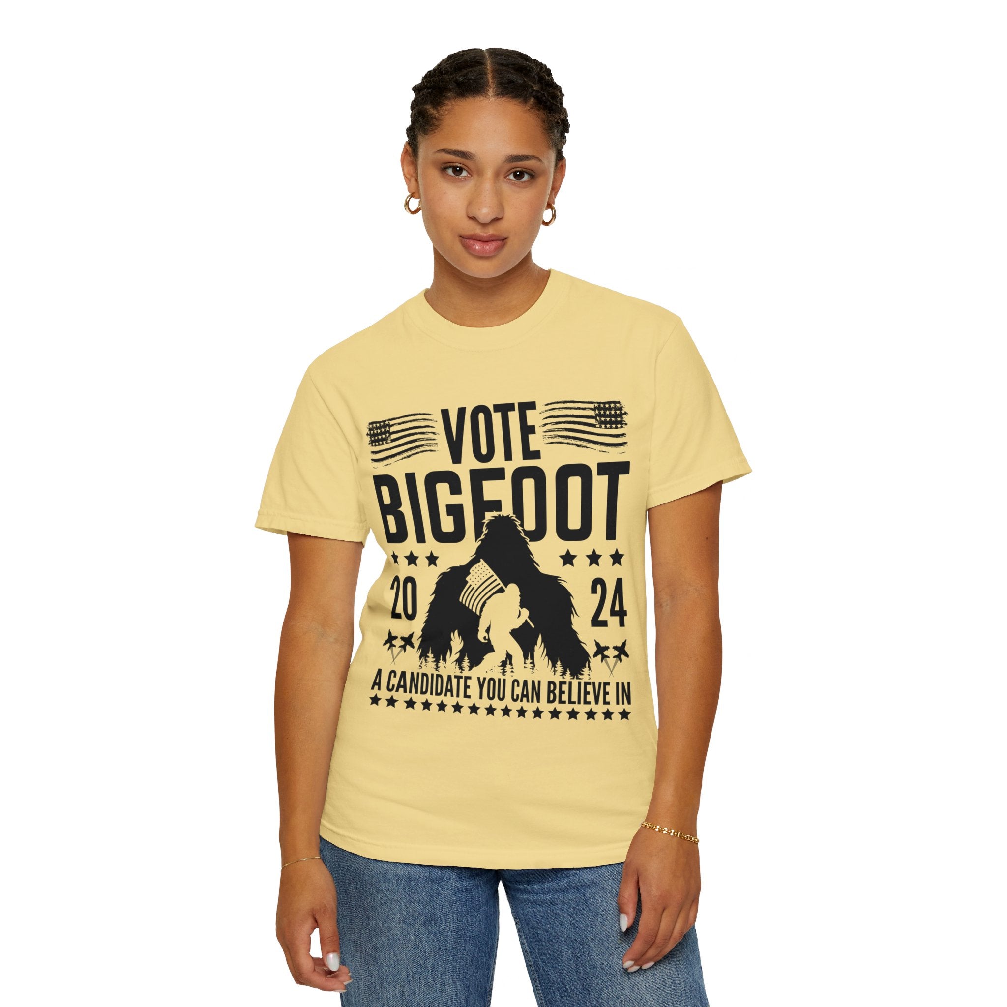 UNIDAZE Funny Bigfoot for President Shirt, Vote Bigfoot Shirt, Funny 2024 Election Shirt, Funny Sasquatch Shirt, Bigfoot Lover Shirt, Bigfoot 2024 Printify 2024 election shirt believe bigfoot bigfoot lover shirt bigfoot usa Cotton Crew neck DTG for president funny 2024 election funny bigfoot shirt funny election shirt Men's Clothing Oversized political satire sasquatch shirt T-shirts TikTok Unisex vote bigfoot vote bigfoot shirt Women's Clothing