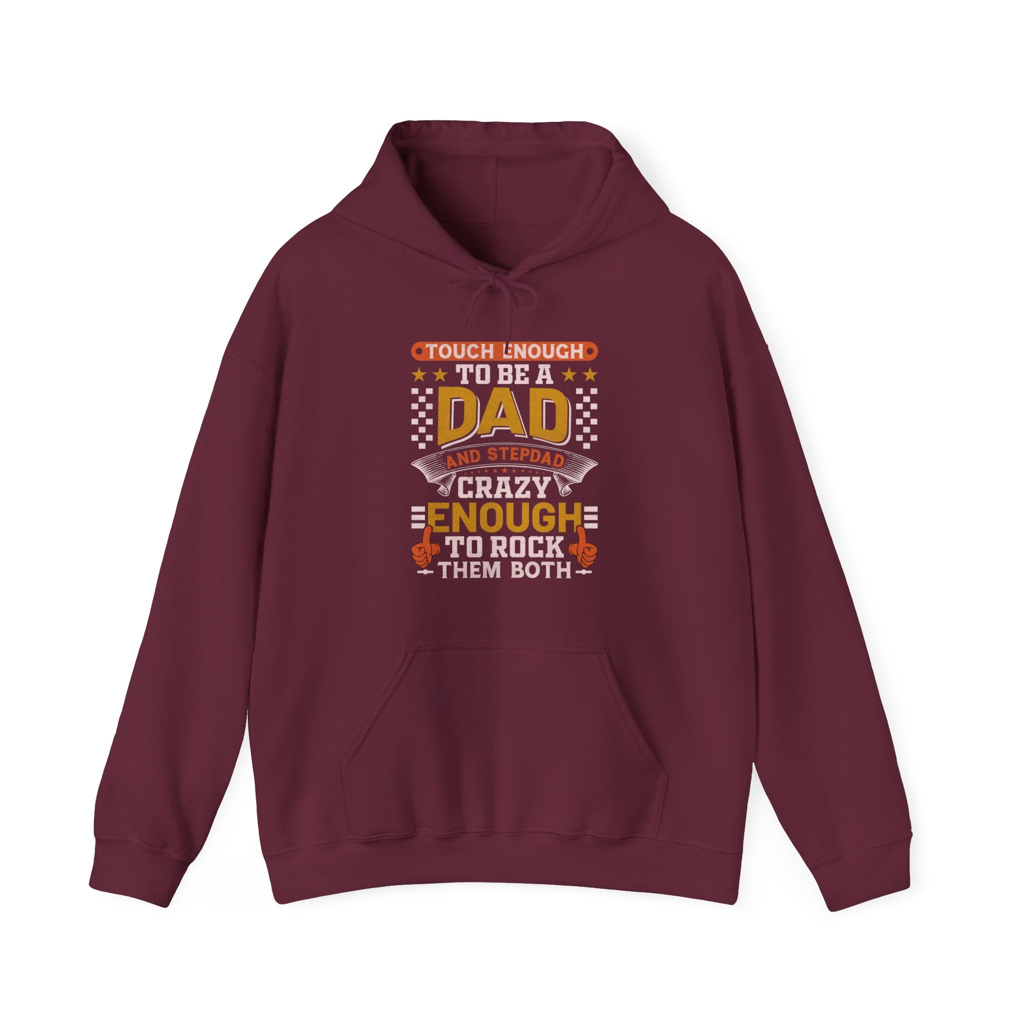 Tough Enough To Be A Dad & Step Dad Fathers Day Hoodie, Dad Shirt, Stepdad Shirt, Best Dad Ever Gift, Gift For Dad And Stepdad