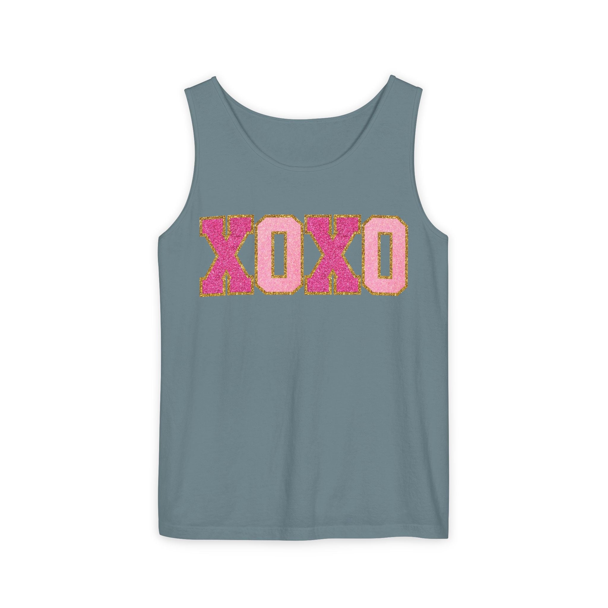 Xoxo Heart Tank Top, Gift for Valentines, Cute Heart, Unisex Tank Top, Womens Fitness Top