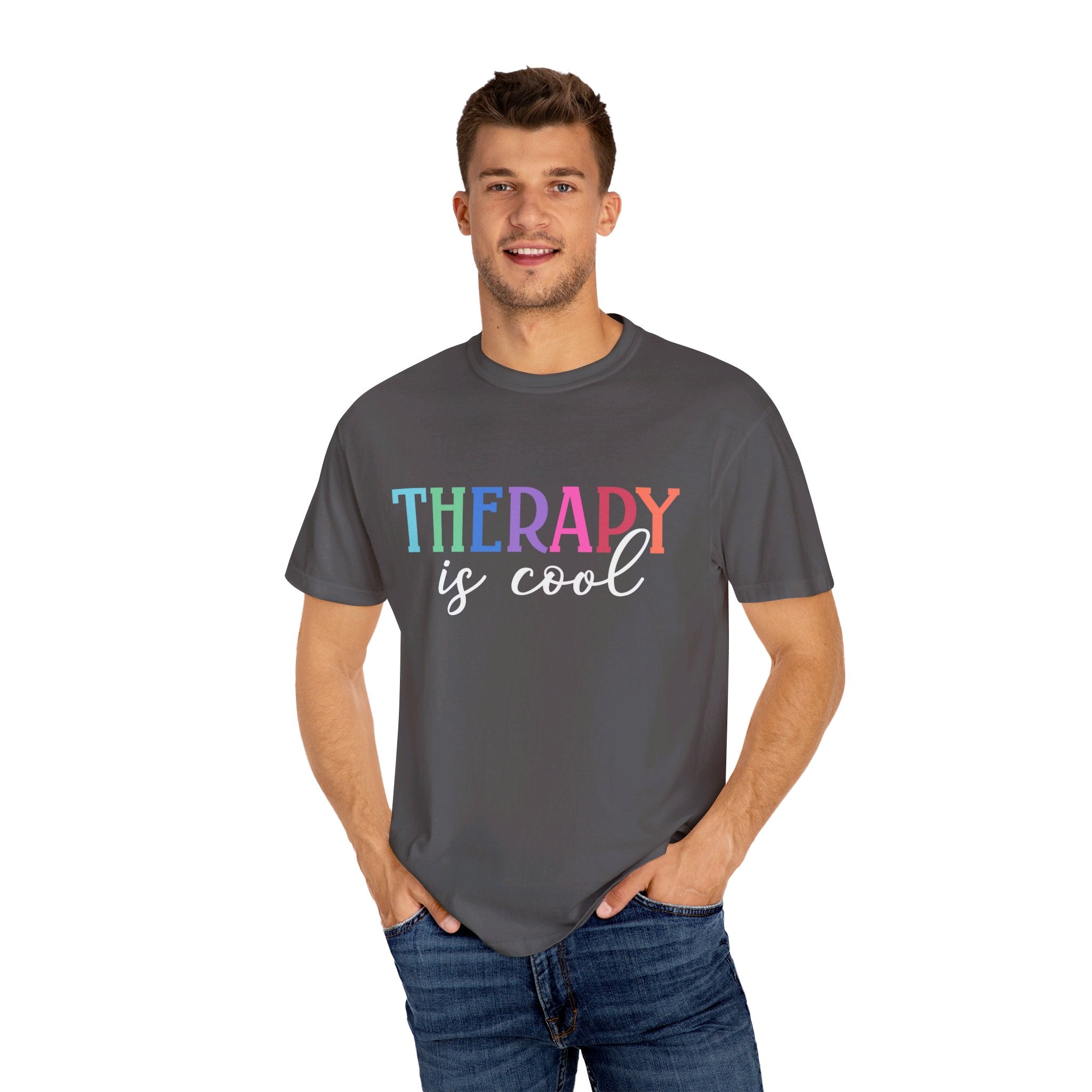 Therapy is Cool Shirt, Mental Health Matters, Gift for Therapist, Anxiety Shirt, School Psychologist Shirt