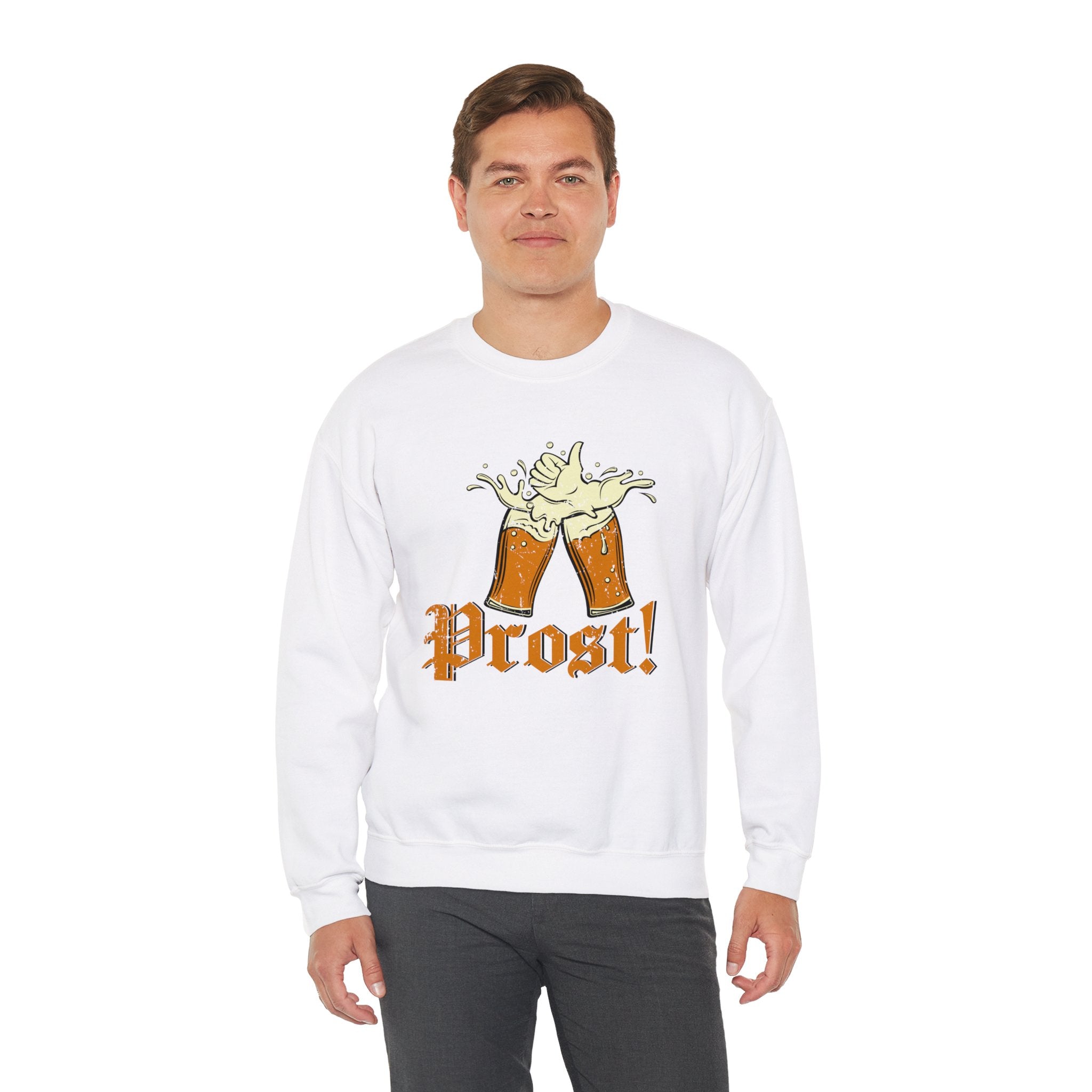 Oktoberfest Prost Sweatshirt, German Prost Shirt, Group Matching Day Drinking Tee, Beer Lover Gift Midwest Festival Top