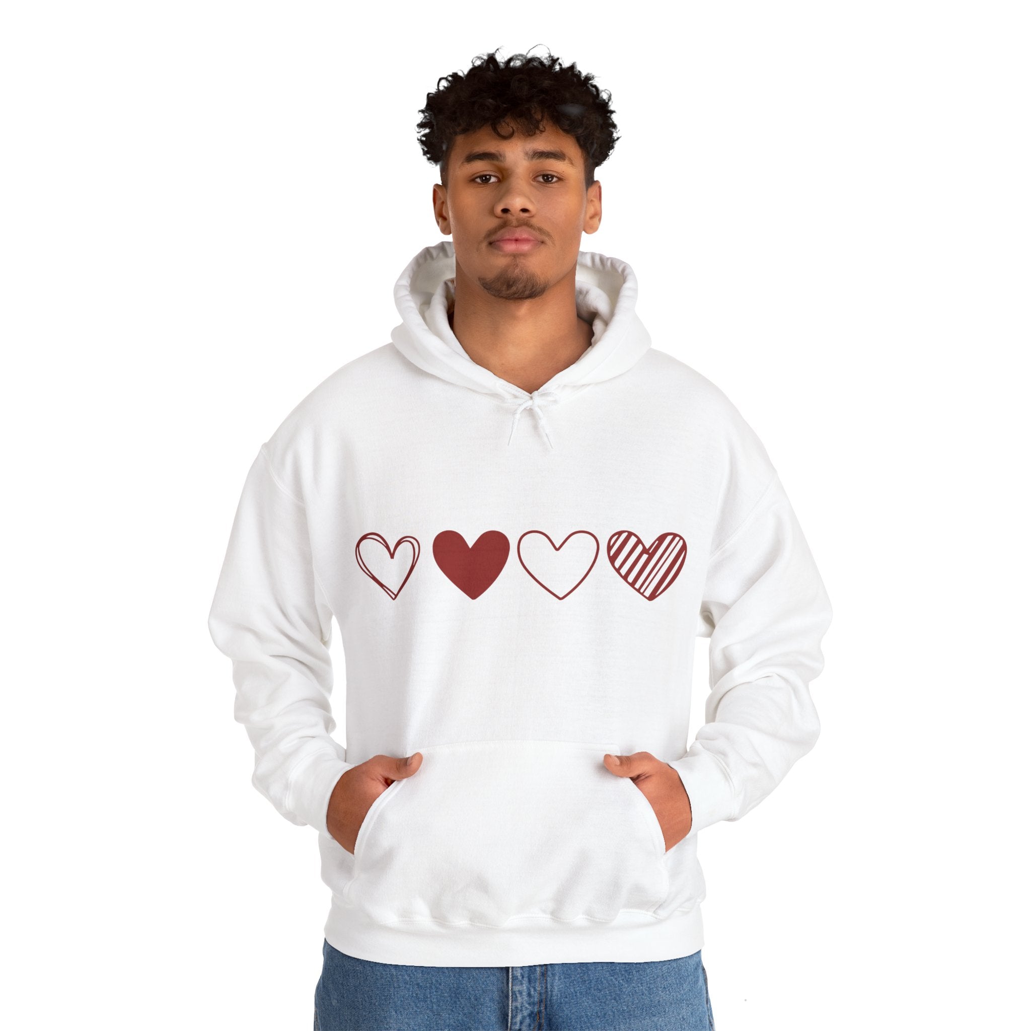 Heart Hoodie, Valentines Day Hooded Sweatshirt, Couple Gift Shirt, Red Heart Hoodie, Valentines Day Hoodie, Heart Gift for Women, Valentine