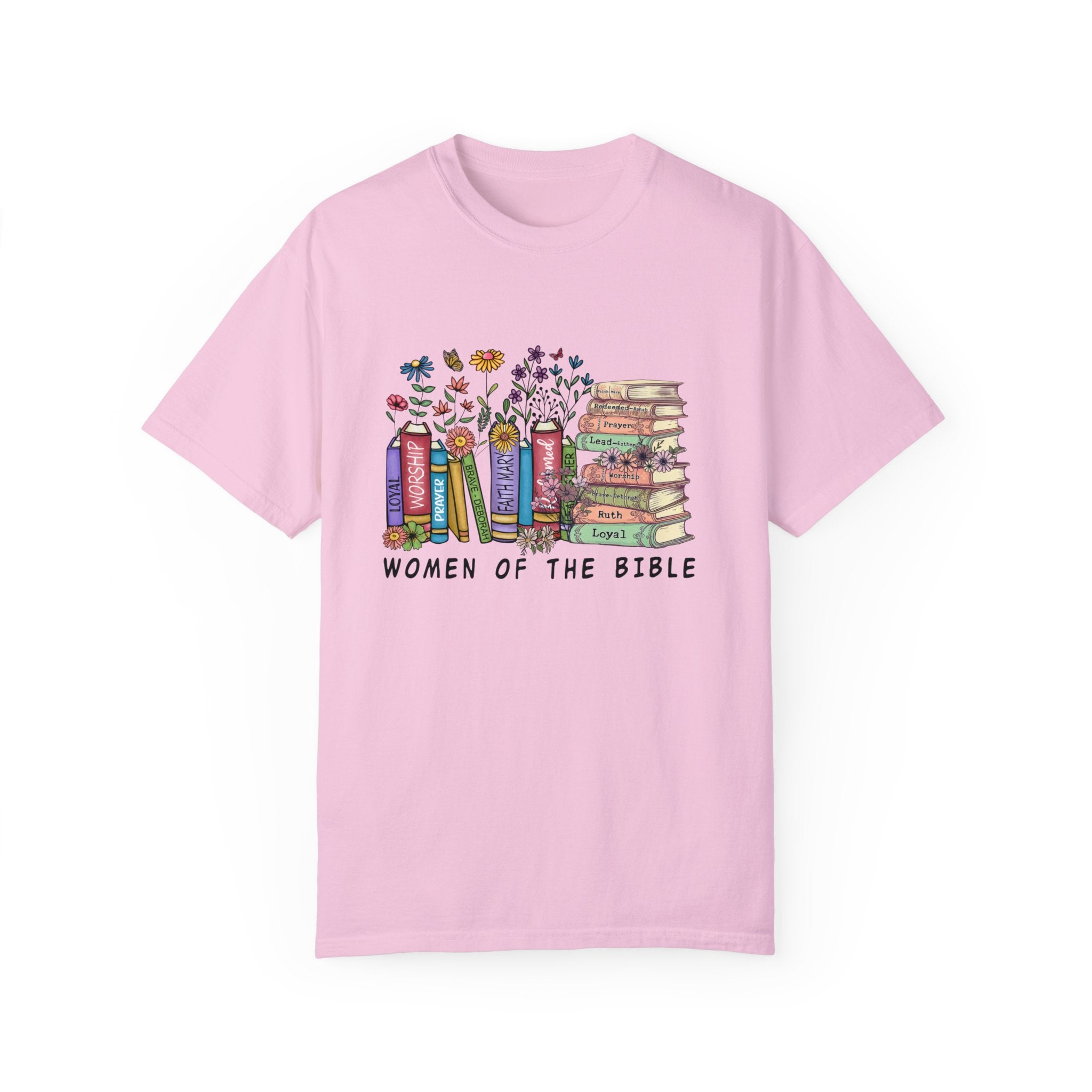 Women Of The Bible Shirt, Christian Women Tee, Bible Verse Shirt, Book Lover Shirt, Floral Shirt, Jesus Shirt, Bible Quote Shirt, Religious Tee