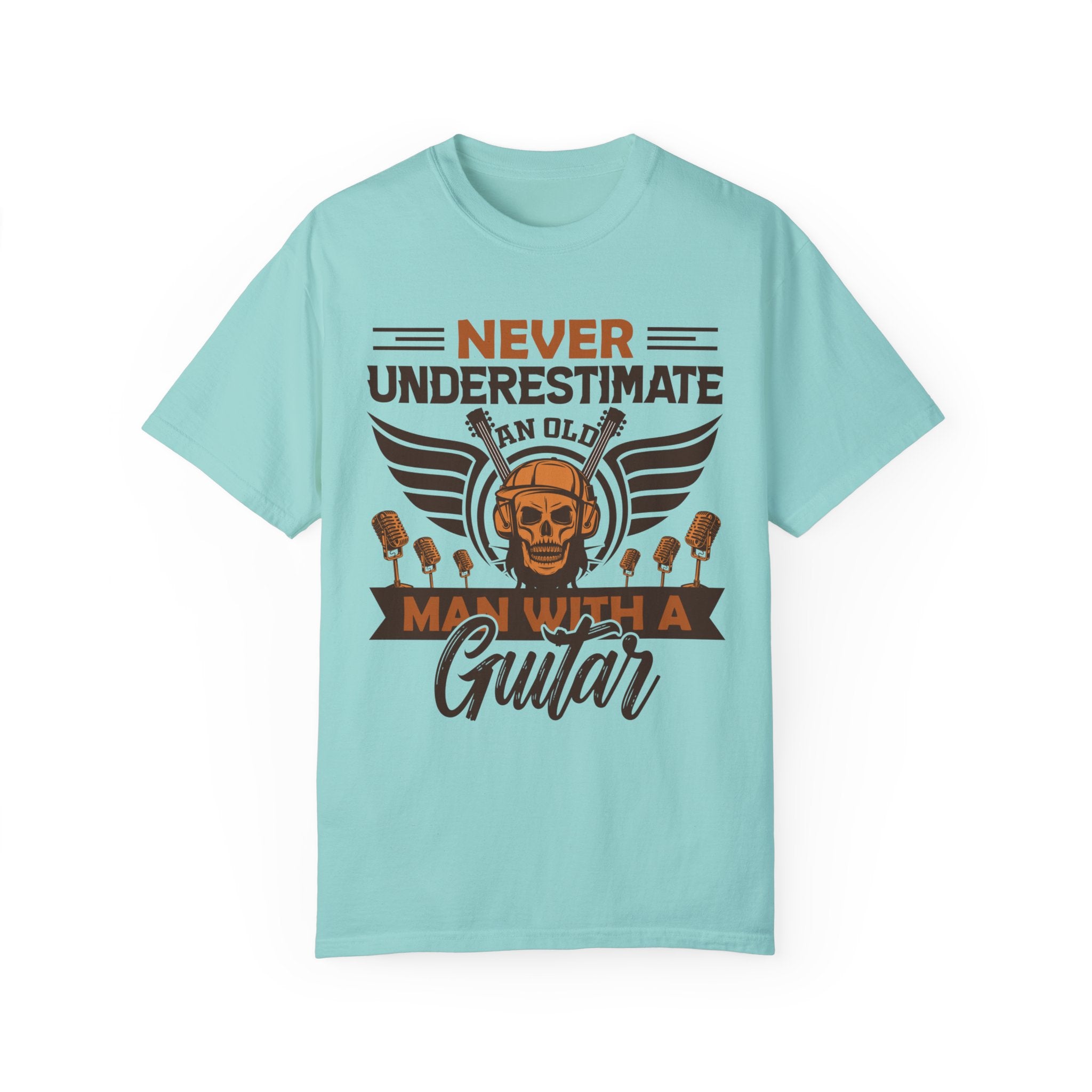 Guitar Lover Shirt, Never Underestimate An Old Man With A Guitar Shirt, Electric Guitar Gift, Musician Guitarist Guitar Player Country T-shirt, Vintage Tshirt