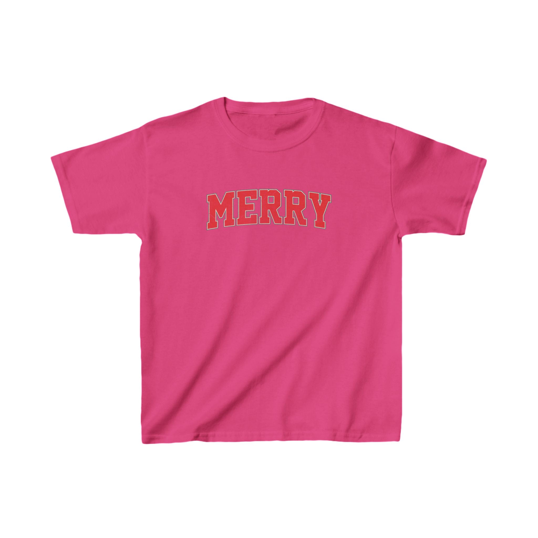 Merry Christmas Shirt For Kids, Merry Kids Shirt, Retro Christmas Kids Shirt, Cute Winter Natural Toddler Tee