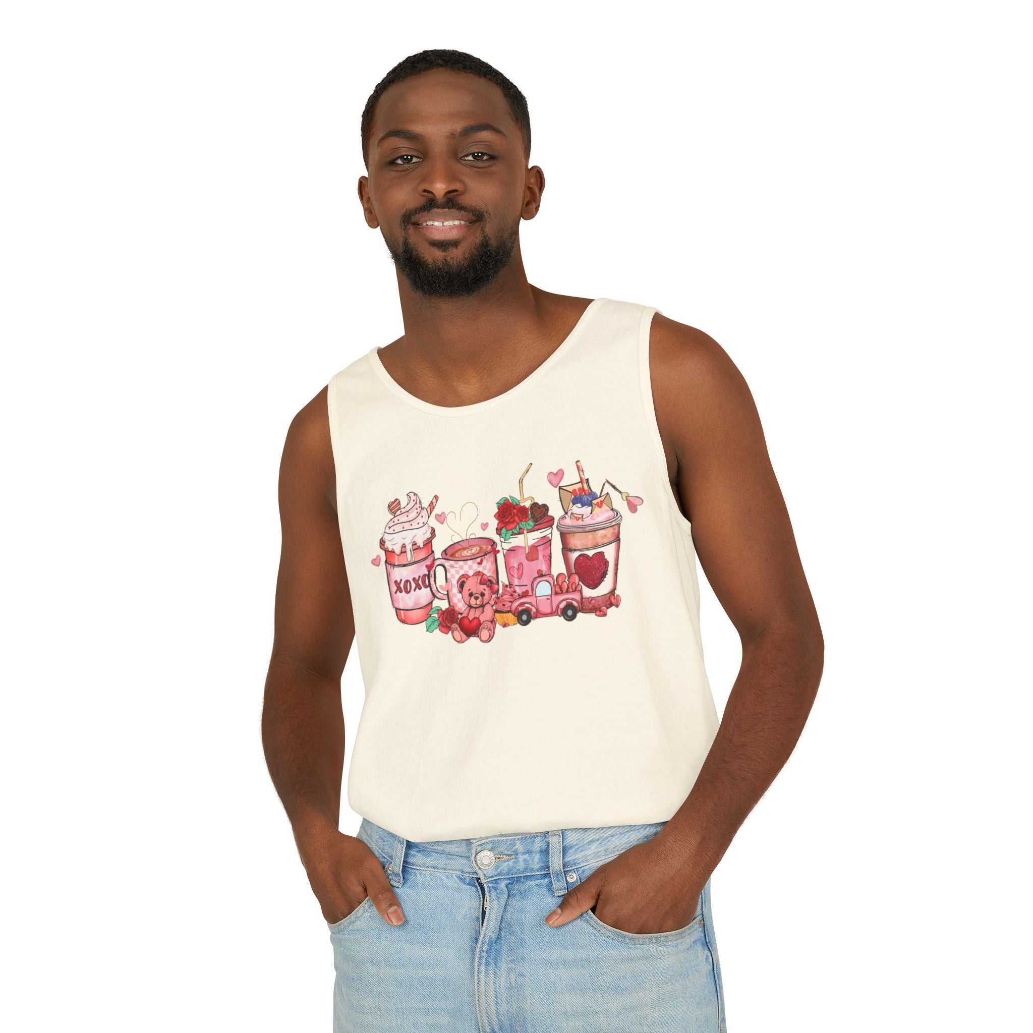 Coffee Valentines Tank Top, Valentines Day Shirt, Valentines Day Tank Top, Valentines Day Coffee Shirt, Coffee Lover Tee