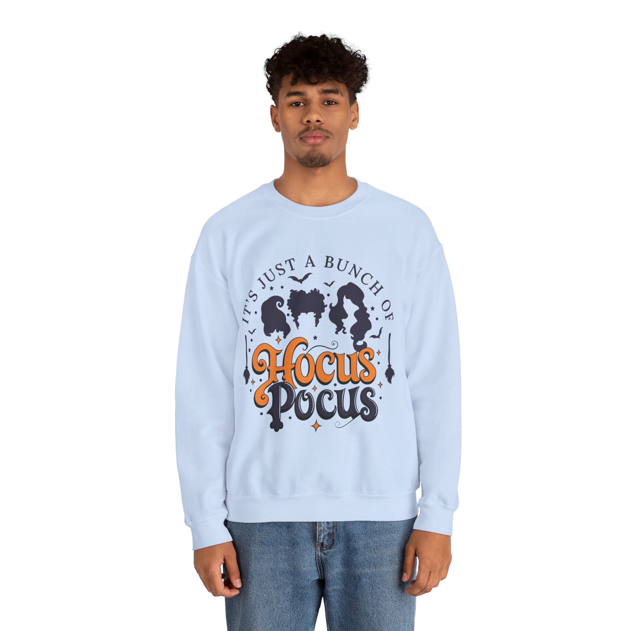 It's Just A Bunch Of Hocus Pocus, Disney Halloween Hocus Pocus Shirt, Mickey And Friends, Disney Sanderson Sisters Shirt, Happy Halloween