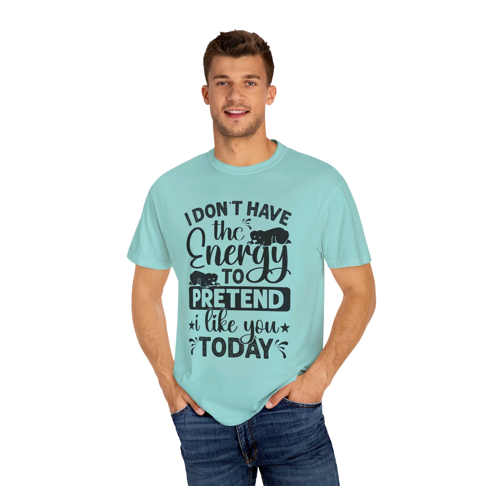 I Don't Have The Energy To Pretend I Like You Today Shirt, Funny Sarcastic Shirt, Sarcastic Quote Shirt, Sarcastic Shirt, Funny Women's Tee