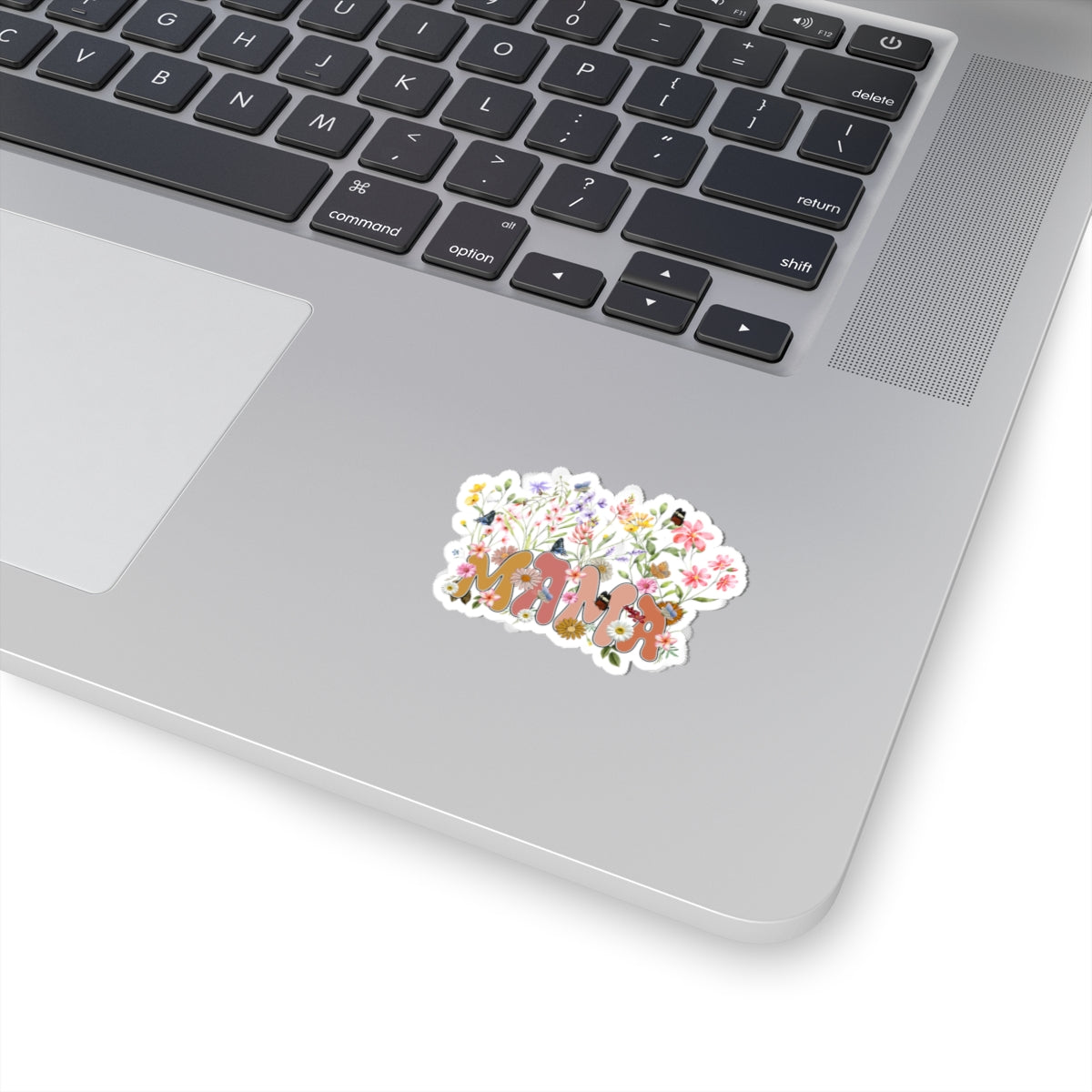 Wildflowers Mama Kiss-Cut Stickers, Mama Gift, Mama Sticker,, Retro vibe, Gift For Mom