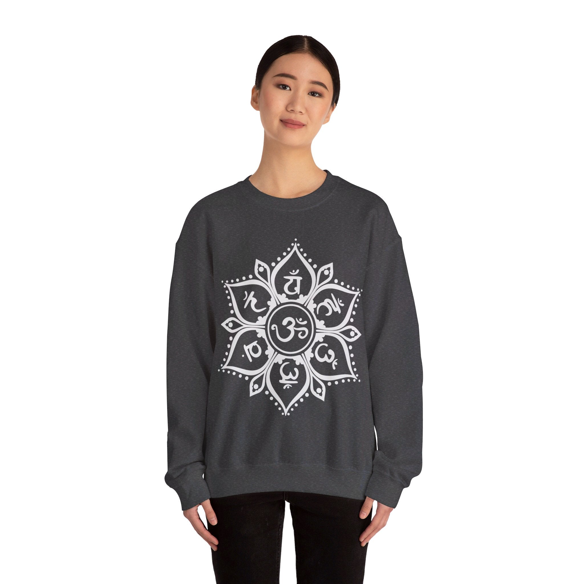 Chakra Sweatshirt, 7 Chakras Sweatshirt, Mystical Shirt, Boho Sweatshirt, Spiritual Meditation, Trust the Universe, Chakra Shirt