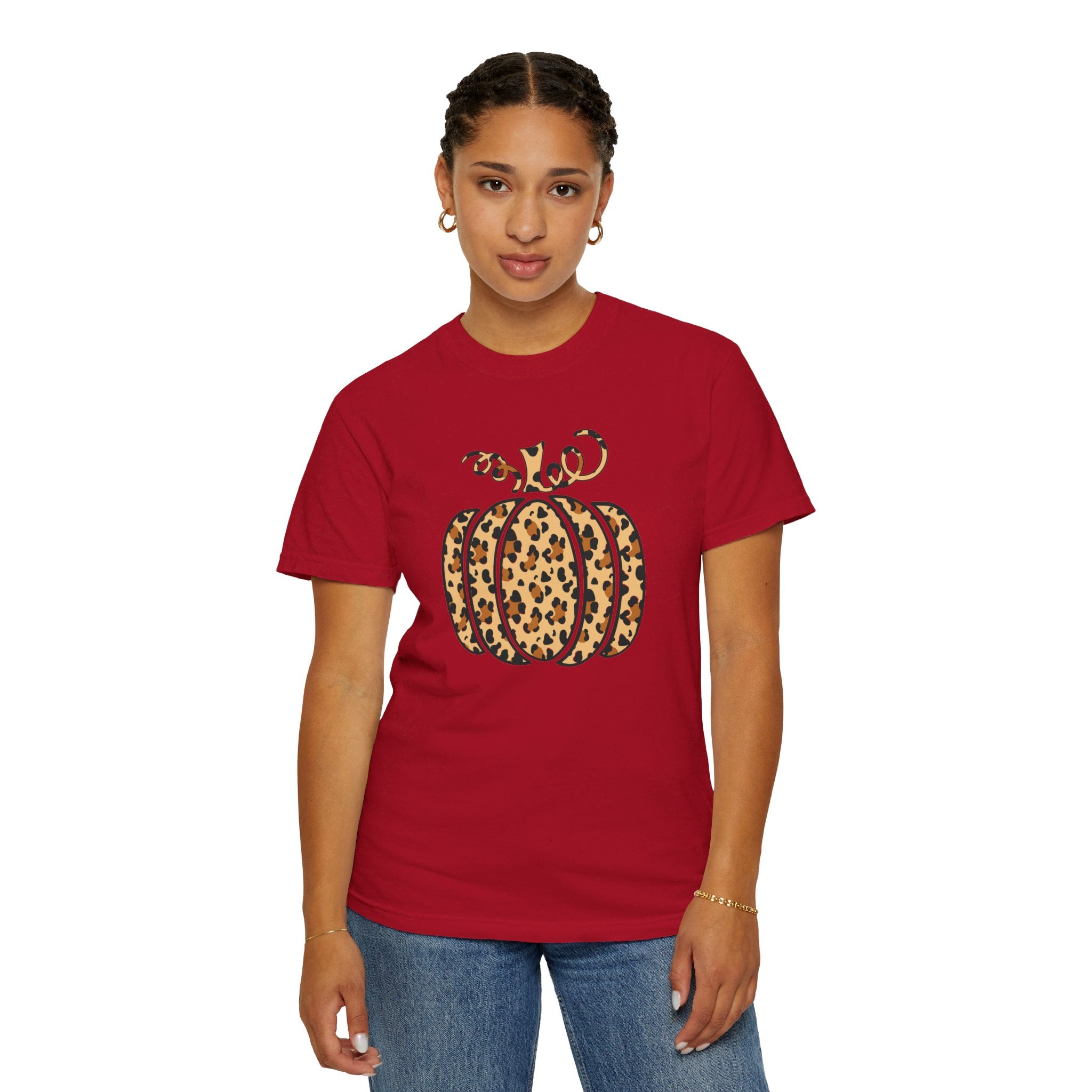 Leopard Pumpkin T-Shirt, Cheetah Pumpkin Shirt, Thanksgiving Shirt, Thankful Shirt, Fall Shirt, Hello Pumpkin