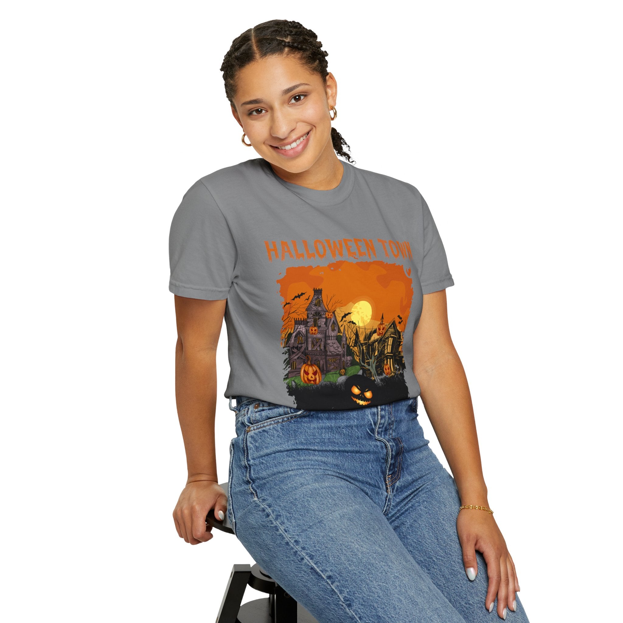 Halloweentown Shirt, Comfort Colors Halloween Tshirt, Retro Halloweentown T-Shirt, Halloweentown University Tees, Halloween Crewneck Gifts