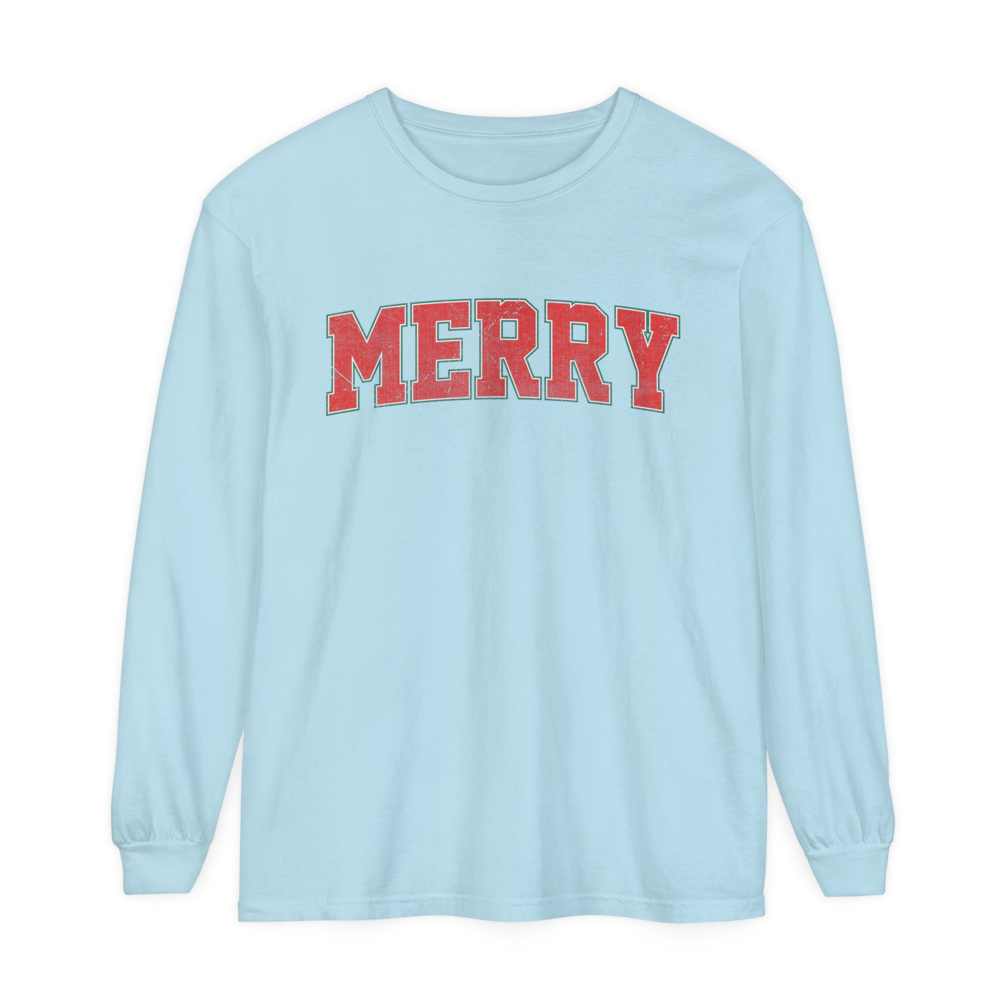 Long Sleeve Merry Shirt, Christmas Long Sleeve Shirt, Christmas Gift, Merry Christmas Tee, Merry Christmas Long Sleeve Shirt